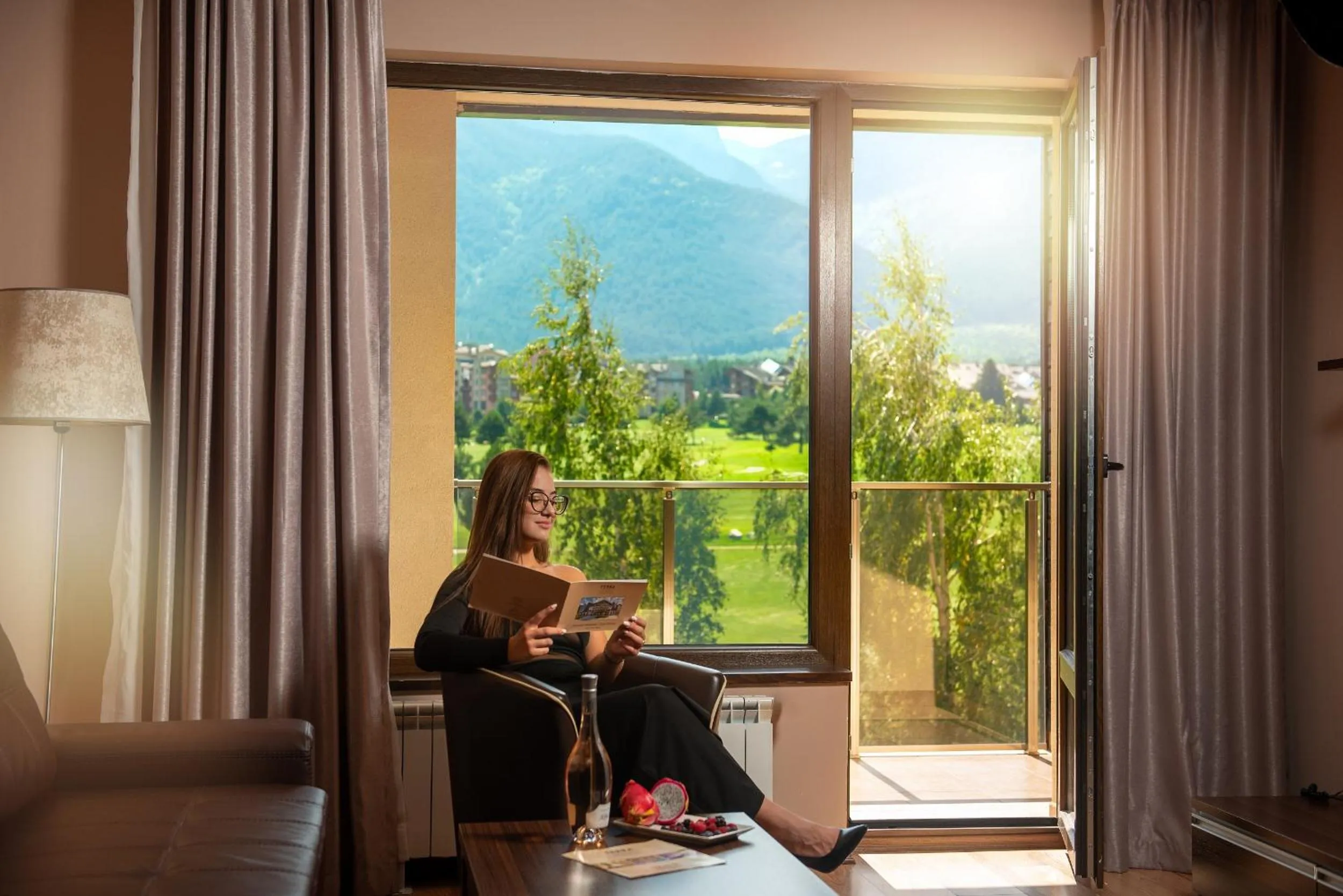 Mountain view in Terra Hotel