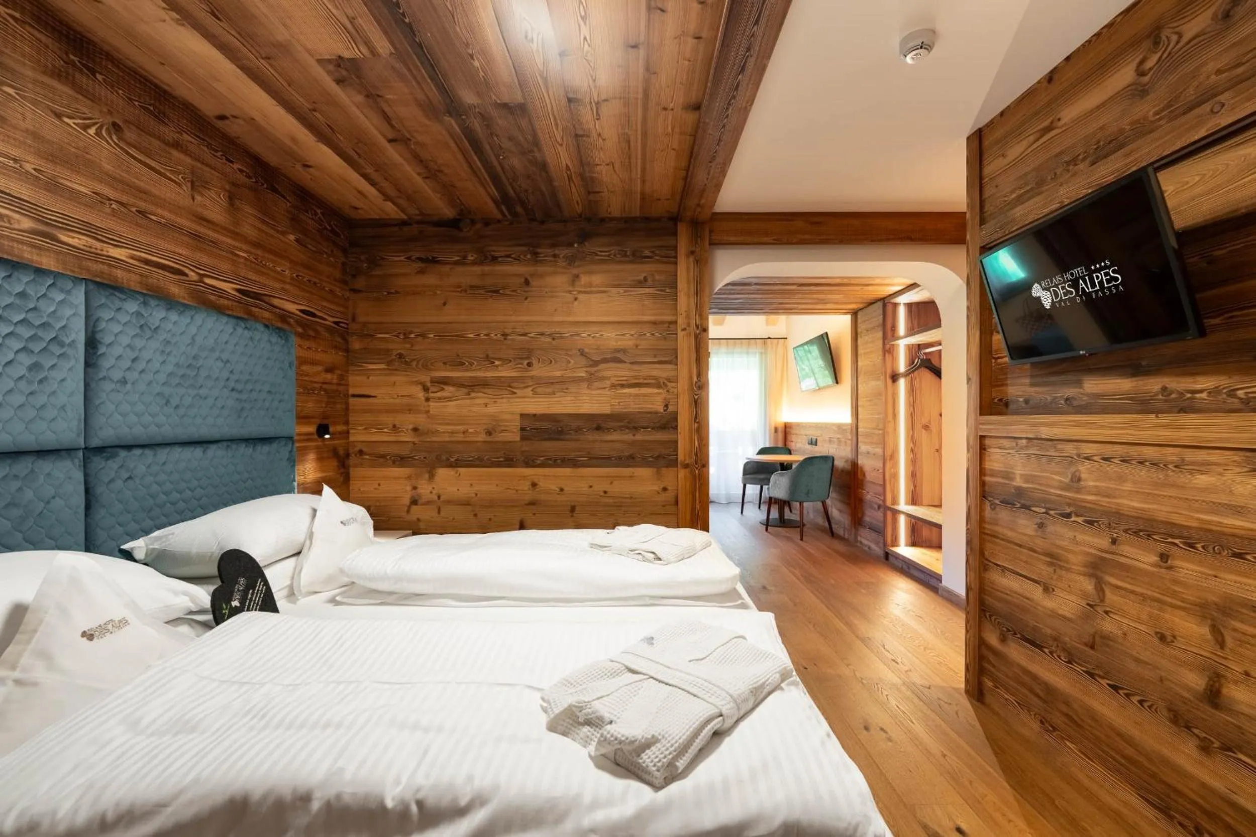 Bed in Hotel Des Alpes