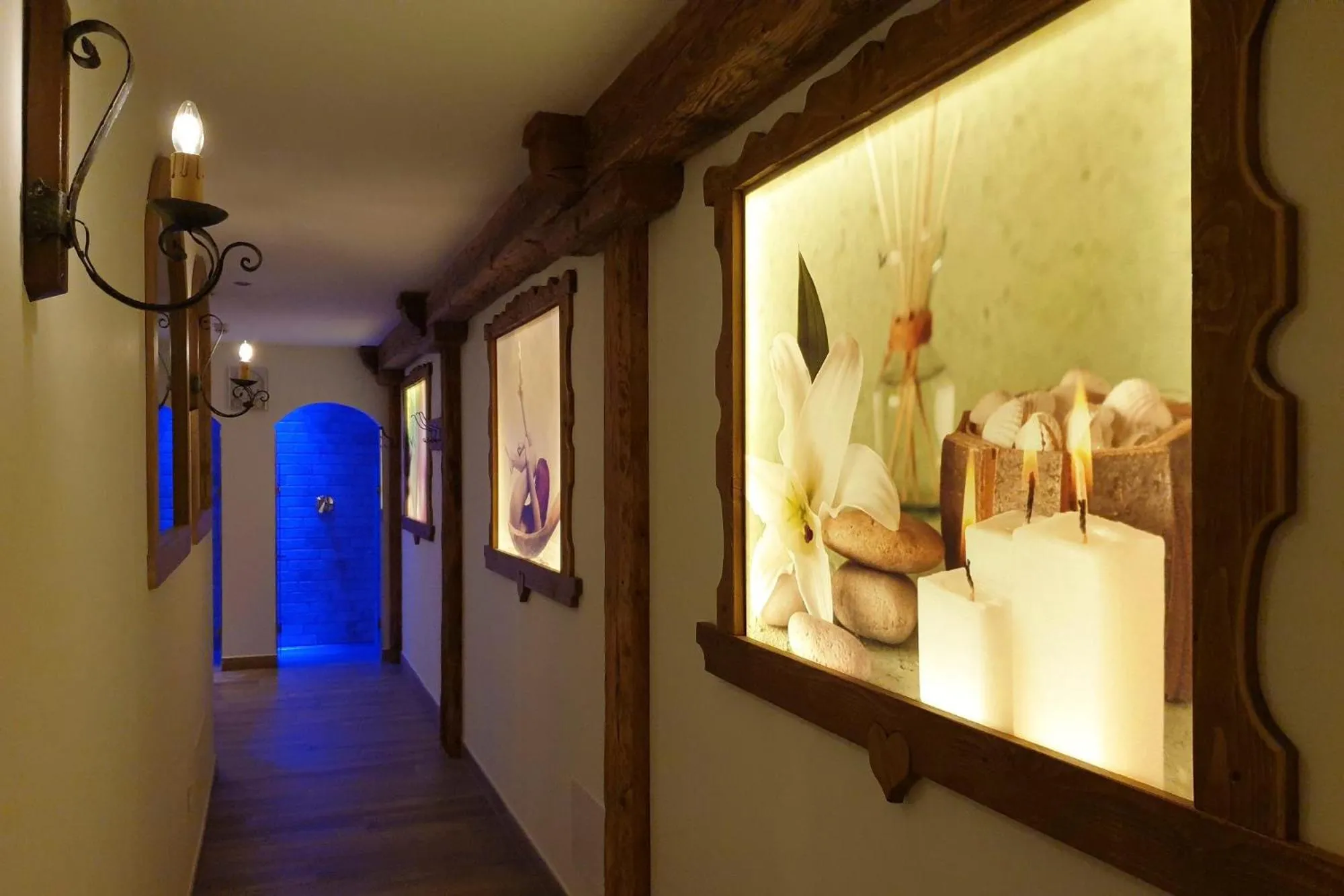 Spa and wellness centre/facilities in Hotel Des Alpes