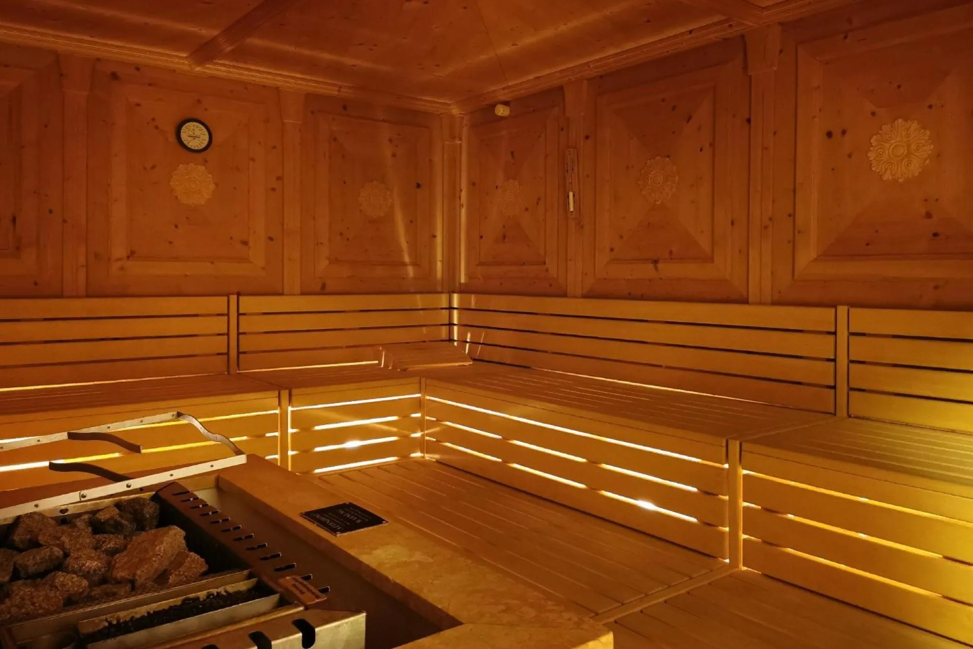 Spa and wellness centre/facilities in Hotel Des Alpes