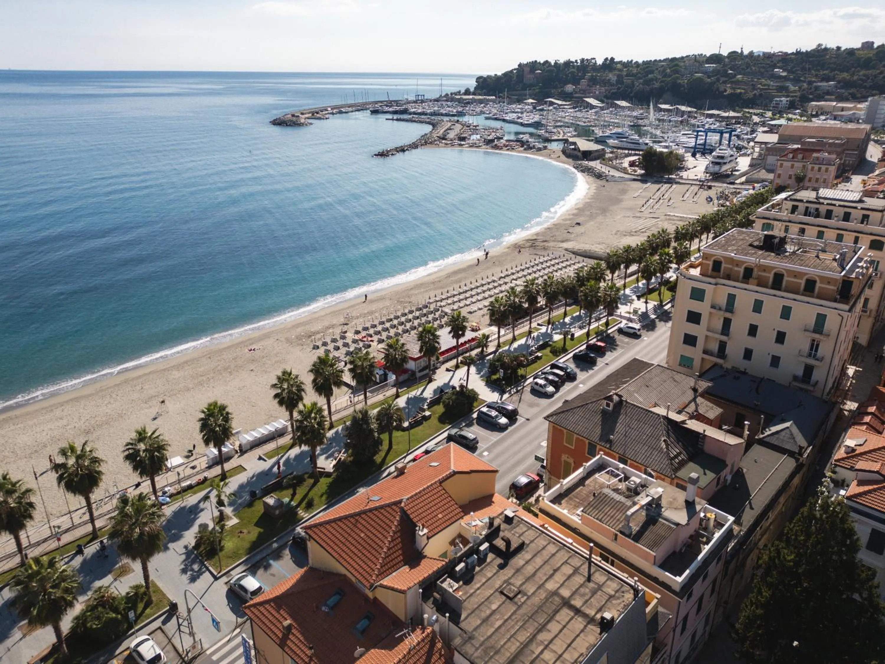 Bird's eye view in Hotel Lido