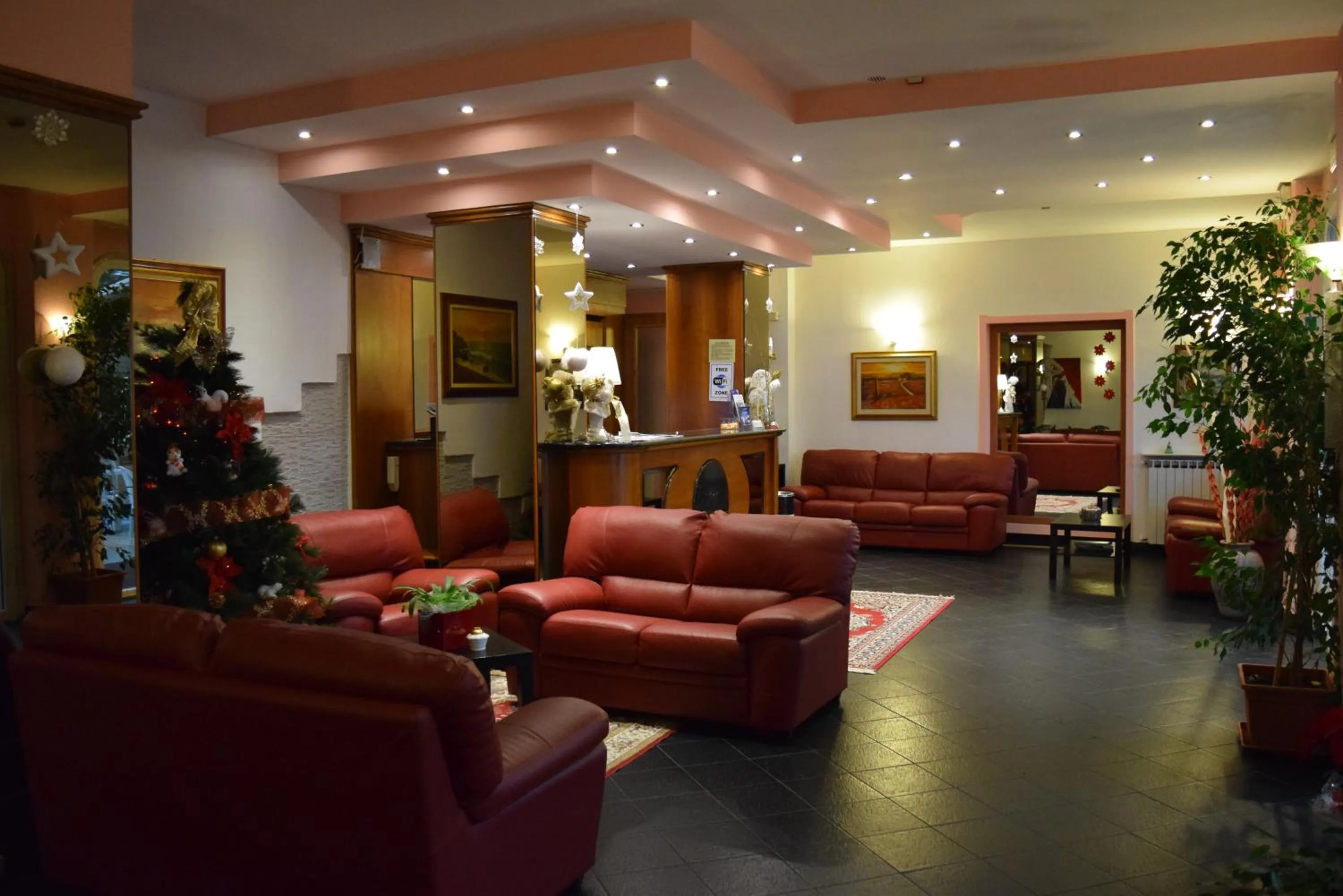 Lobby or reception in Hotel Lido