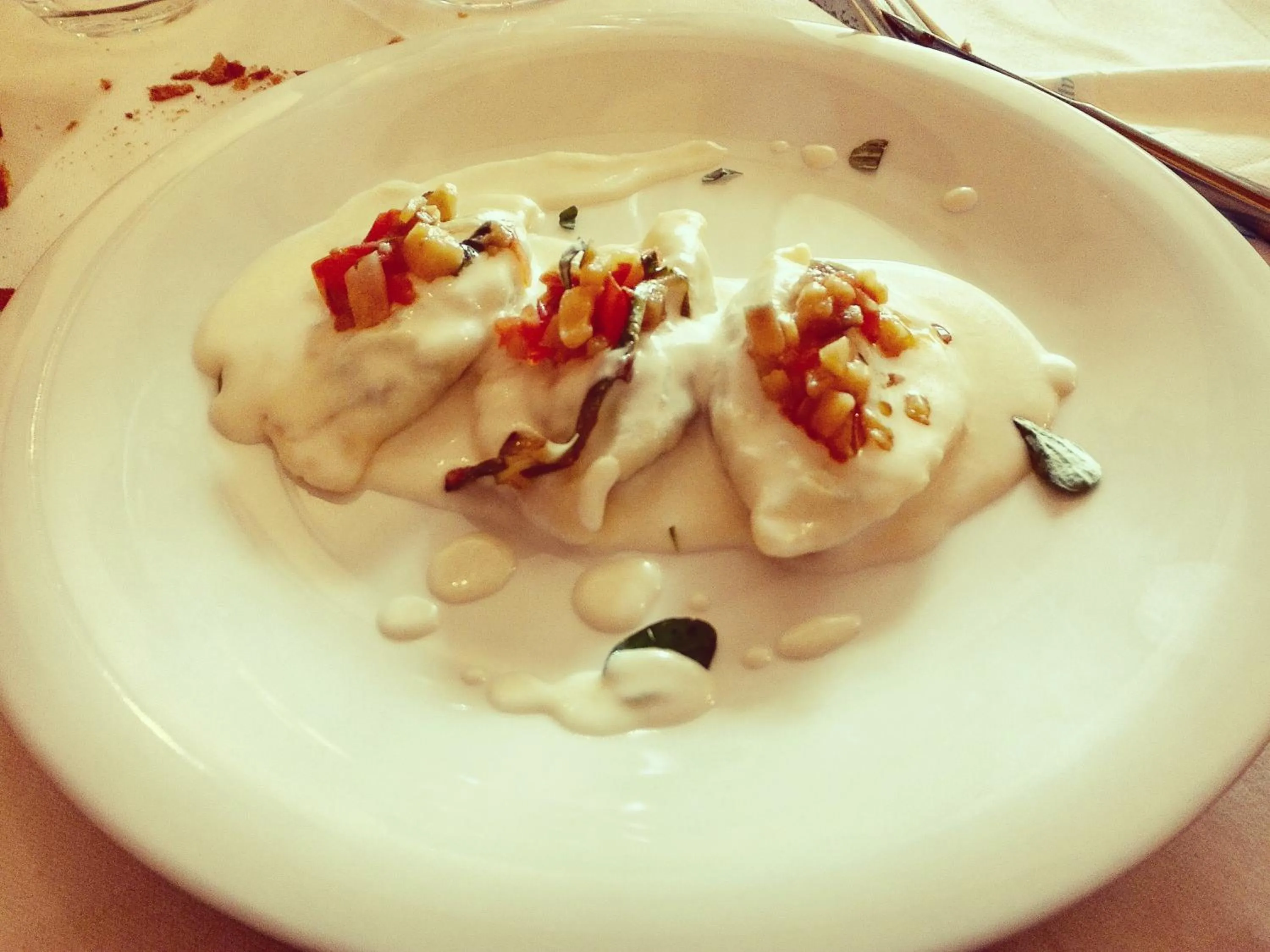 Food close-up in Locanda San Giorgio