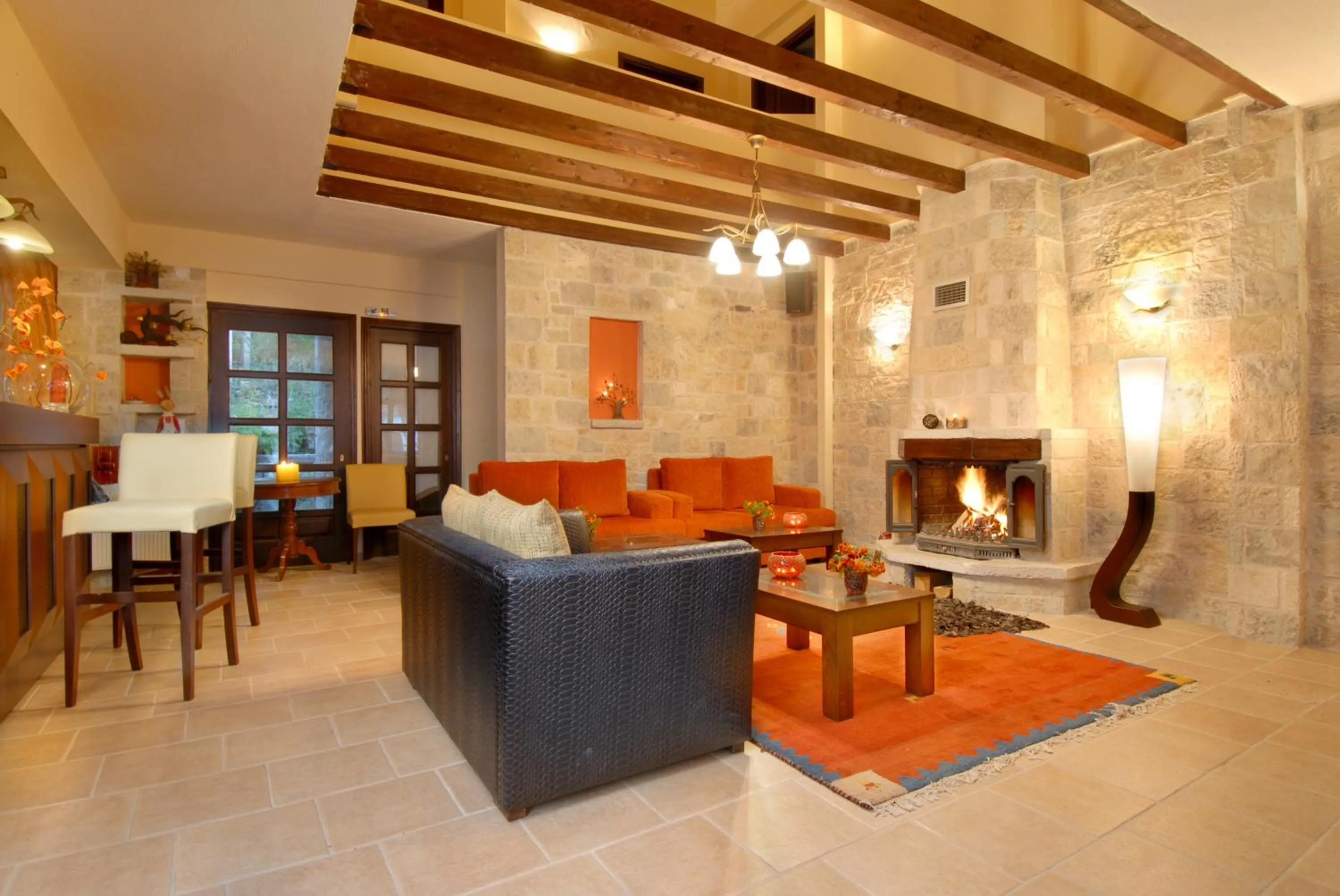 Lounge or bar in Mikri Arktos