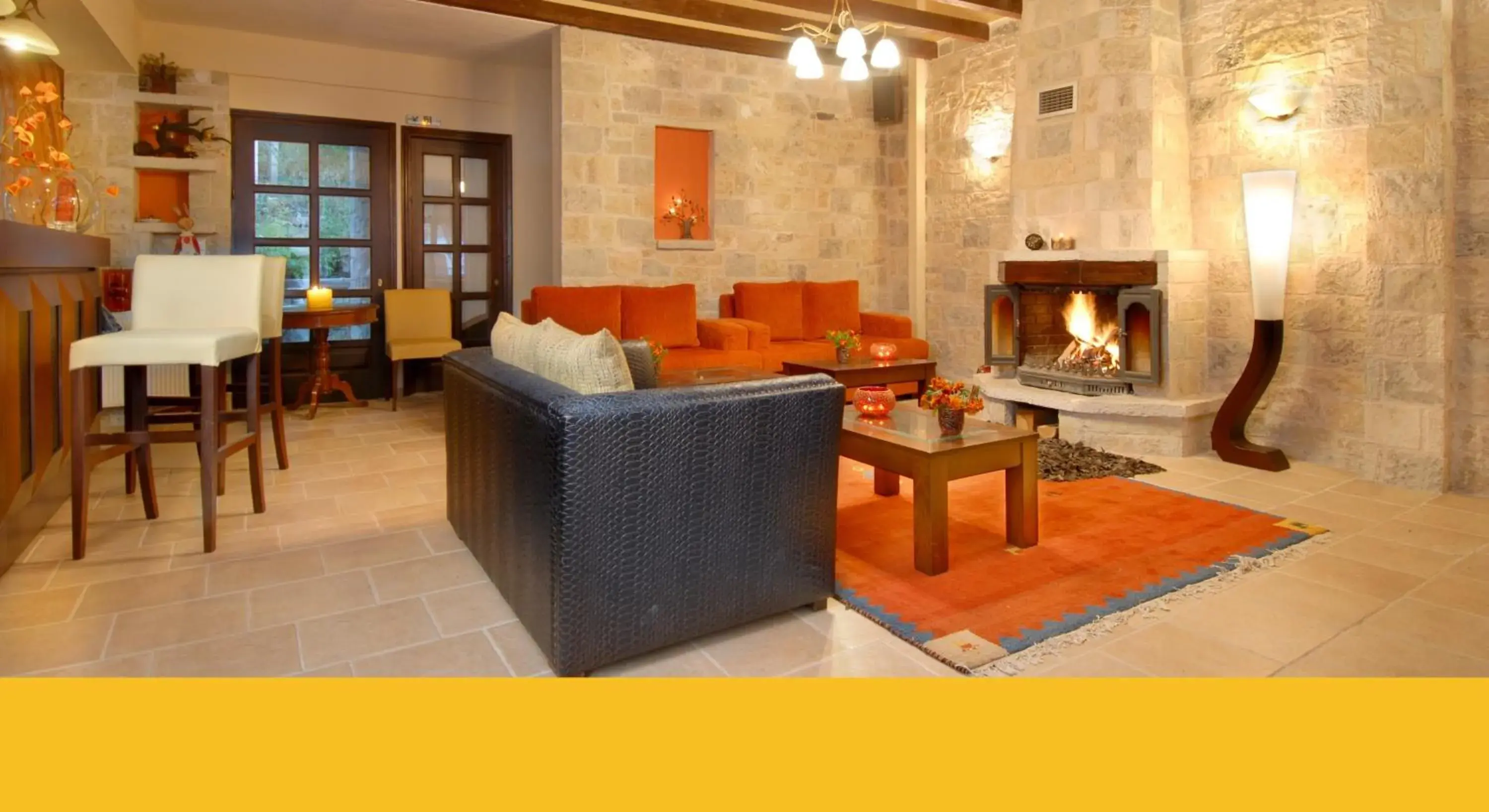 Lobby or reception in Mikri Arktos Lobby or reception in Mikri Arktos