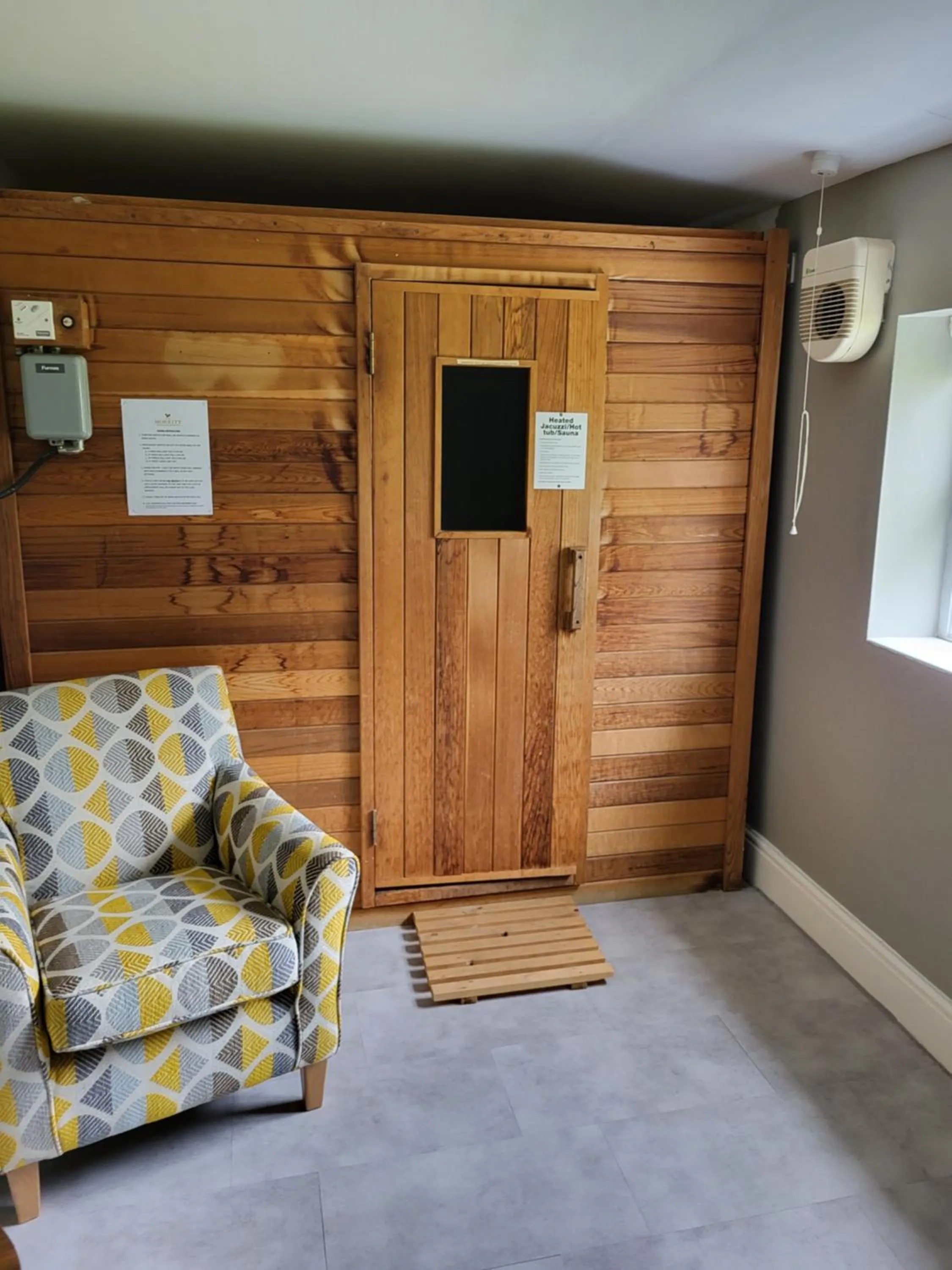 Sauna in The Morritt Hotel