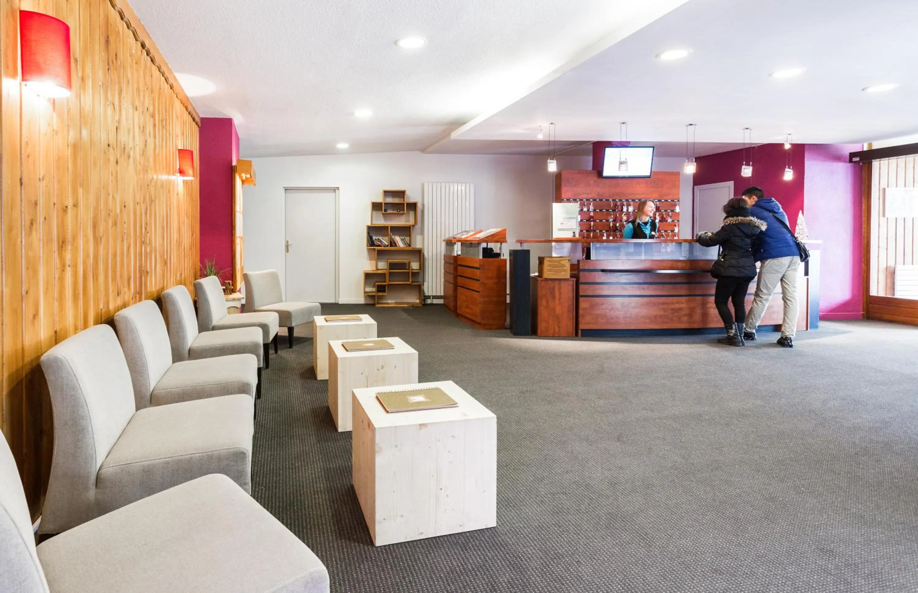 Lobby or reception in Hôtel Club MMV Le Panorama