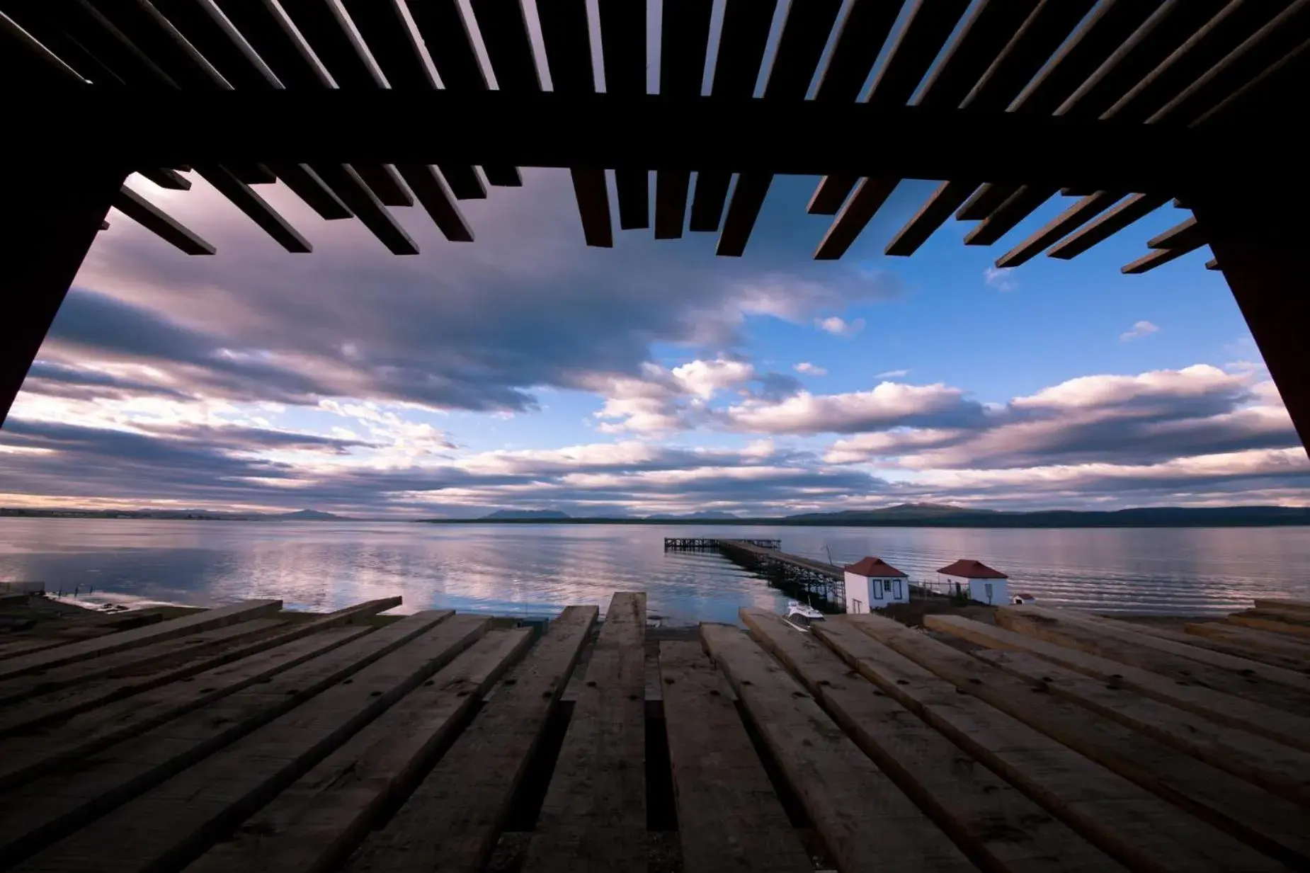 Sea view in The Singular Patagonia Hotel Sea view in The Singular Patagonia Hotel