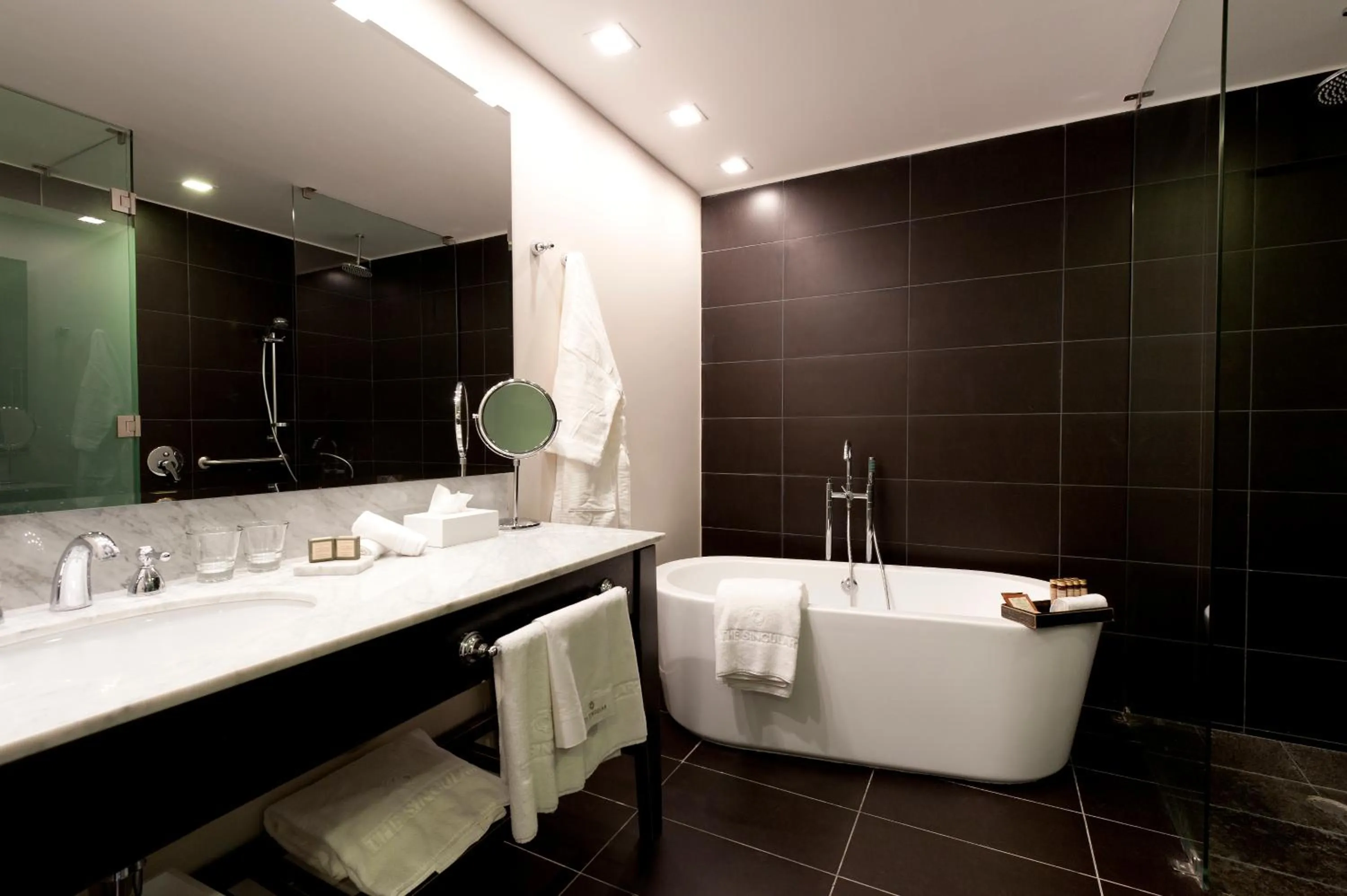 Bathroom in The Singular Patagonia Hotel