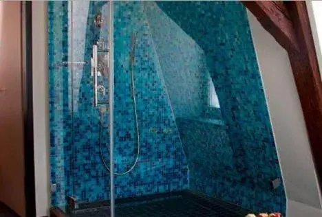 Shower in Schlosshotel Bergzaberner Hof Shower in Schlosshotel Bergzaberner Hof