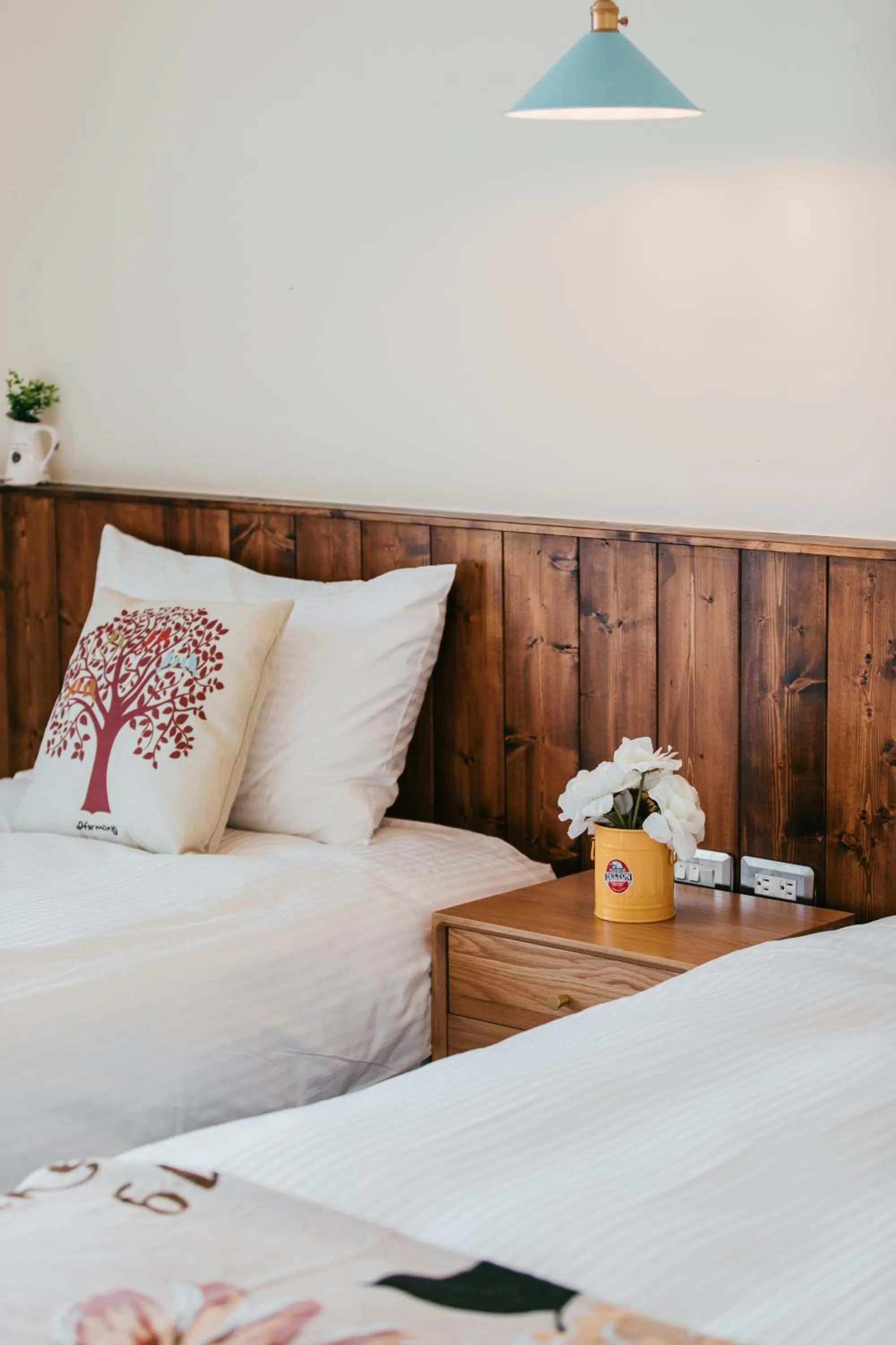 Bed in Chuanfanrock Haku Beach Days Inn