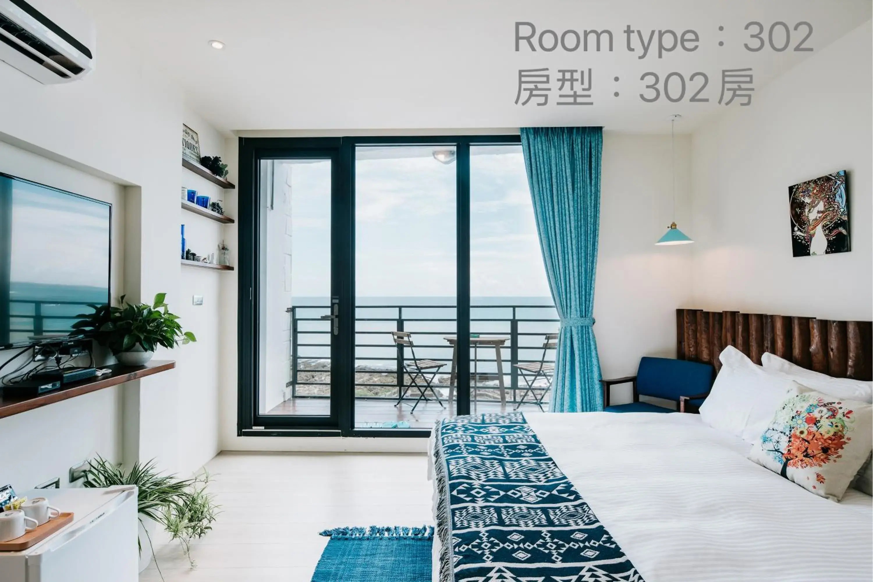 Sea view, Bed in Chuanfanrock Haku Beach Days Inn Sea view, Bed in Chuanfanrock Haku Beach Days Inn