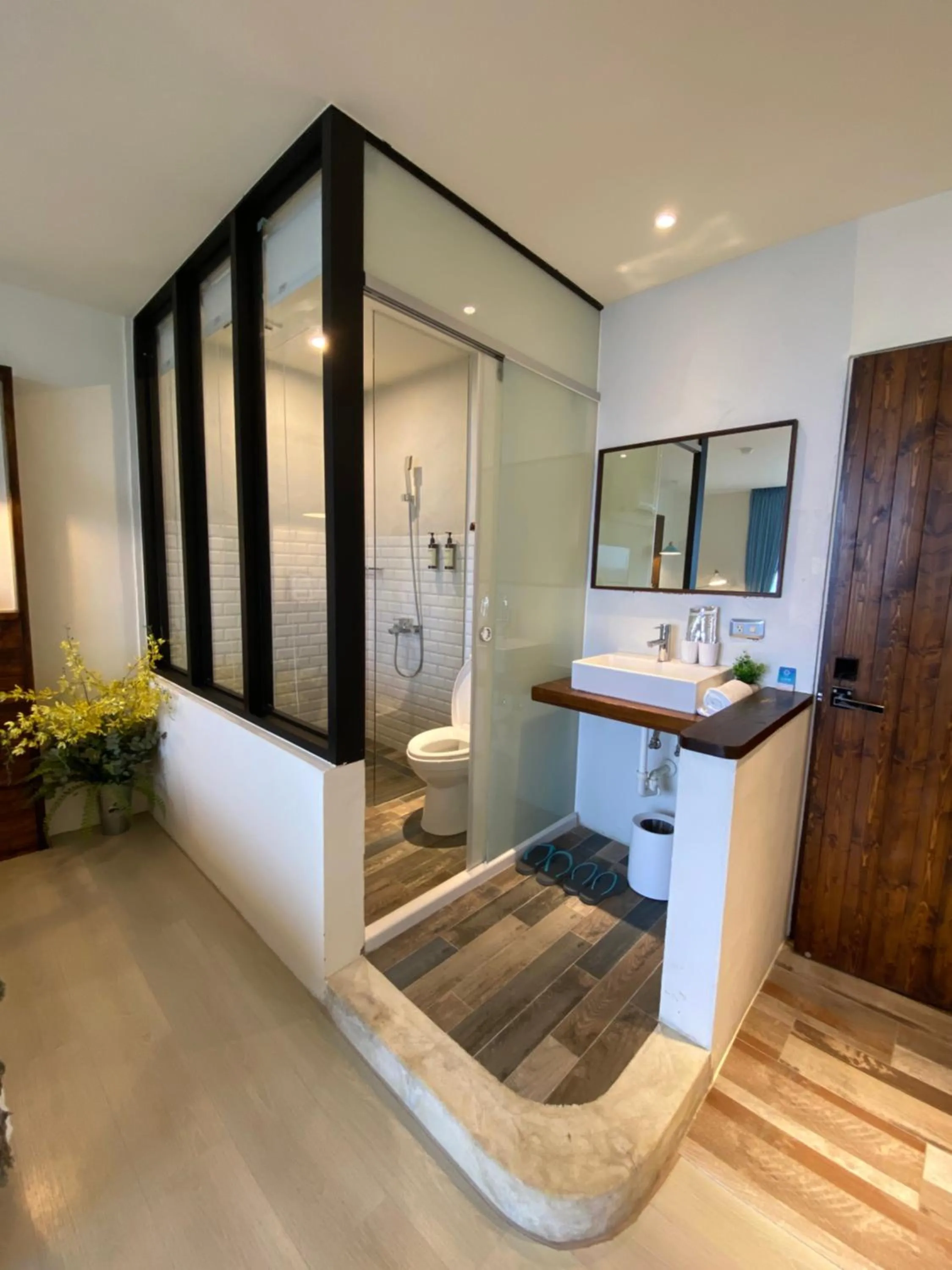 Bathroom in Chuanfanrock Haku Beach Days Inn