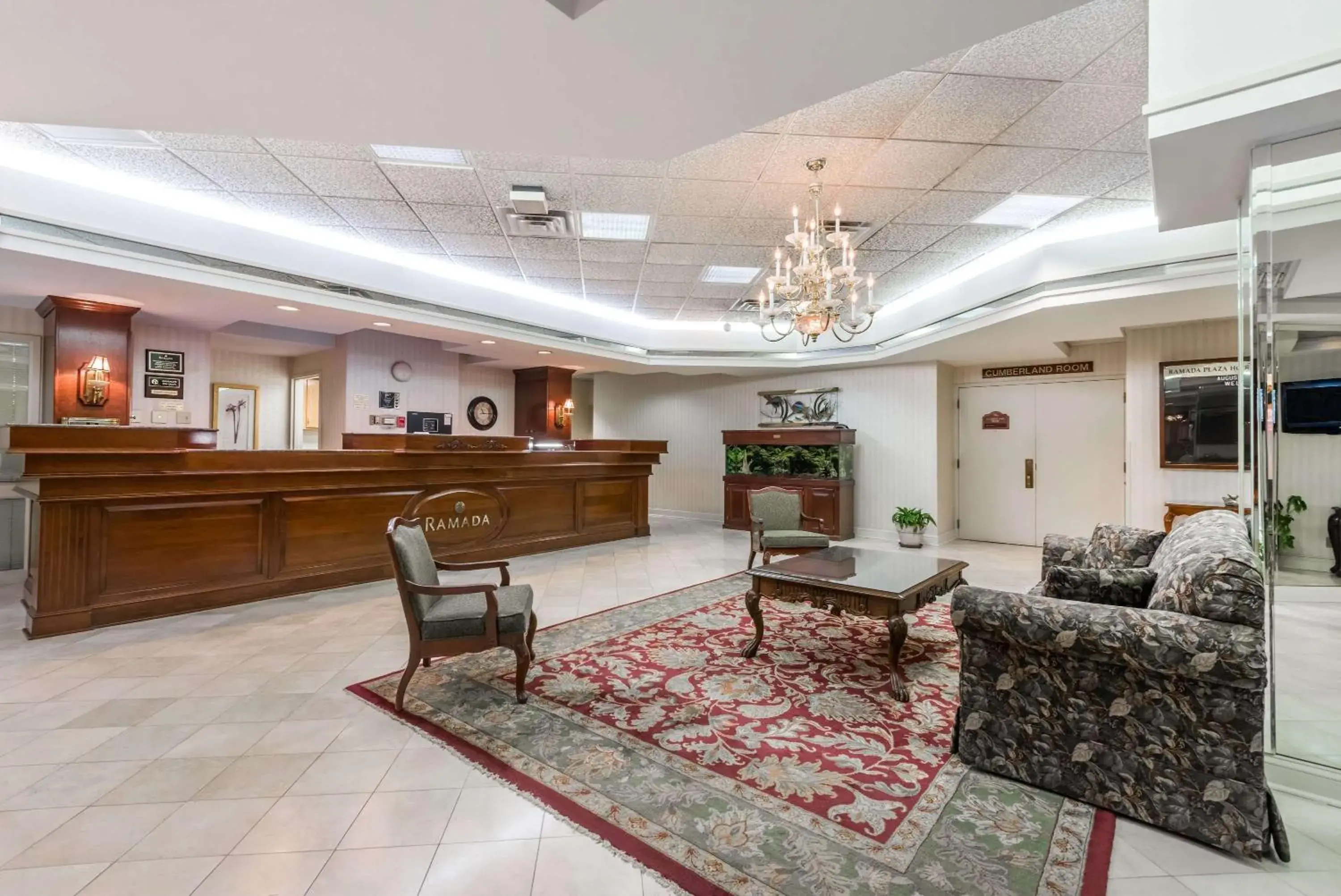 Lobby or reception, Lobby/Reception in Ramada Plaza by Wyndham Hagerstown