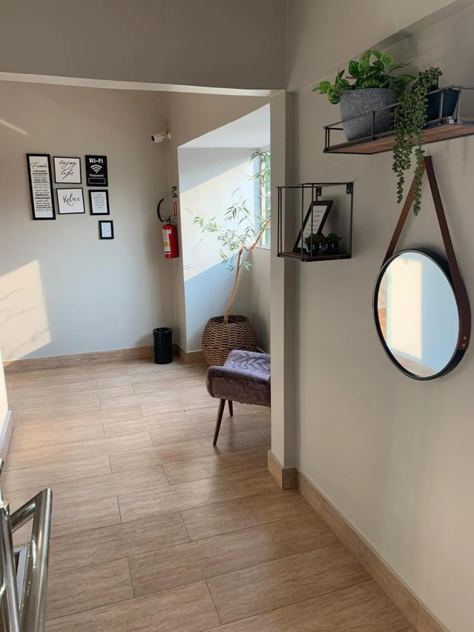 Decorative detail in Pinheiros Hotel