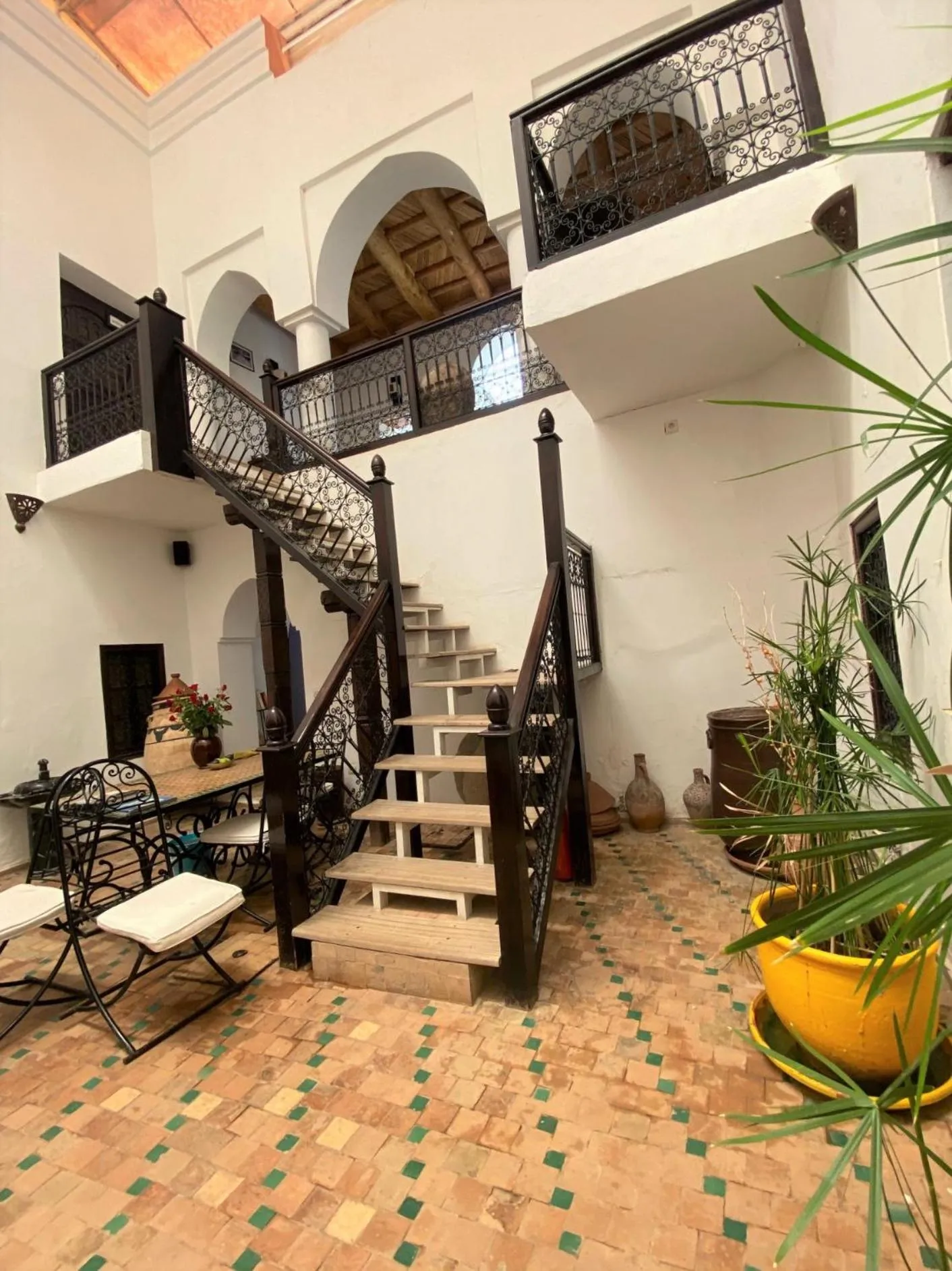 Seating area in Dar Soukaina