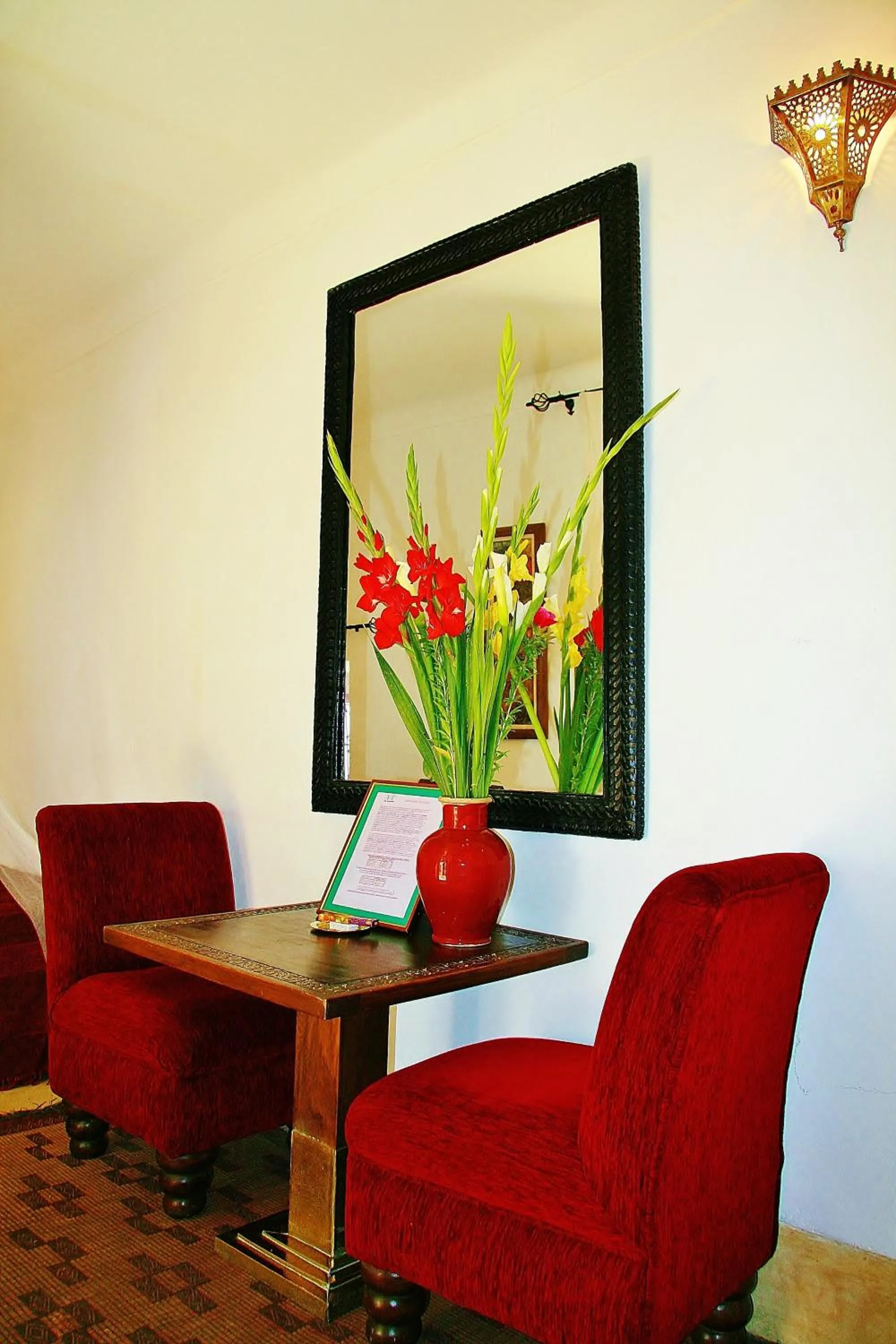 Seating area in Dar Soukaina