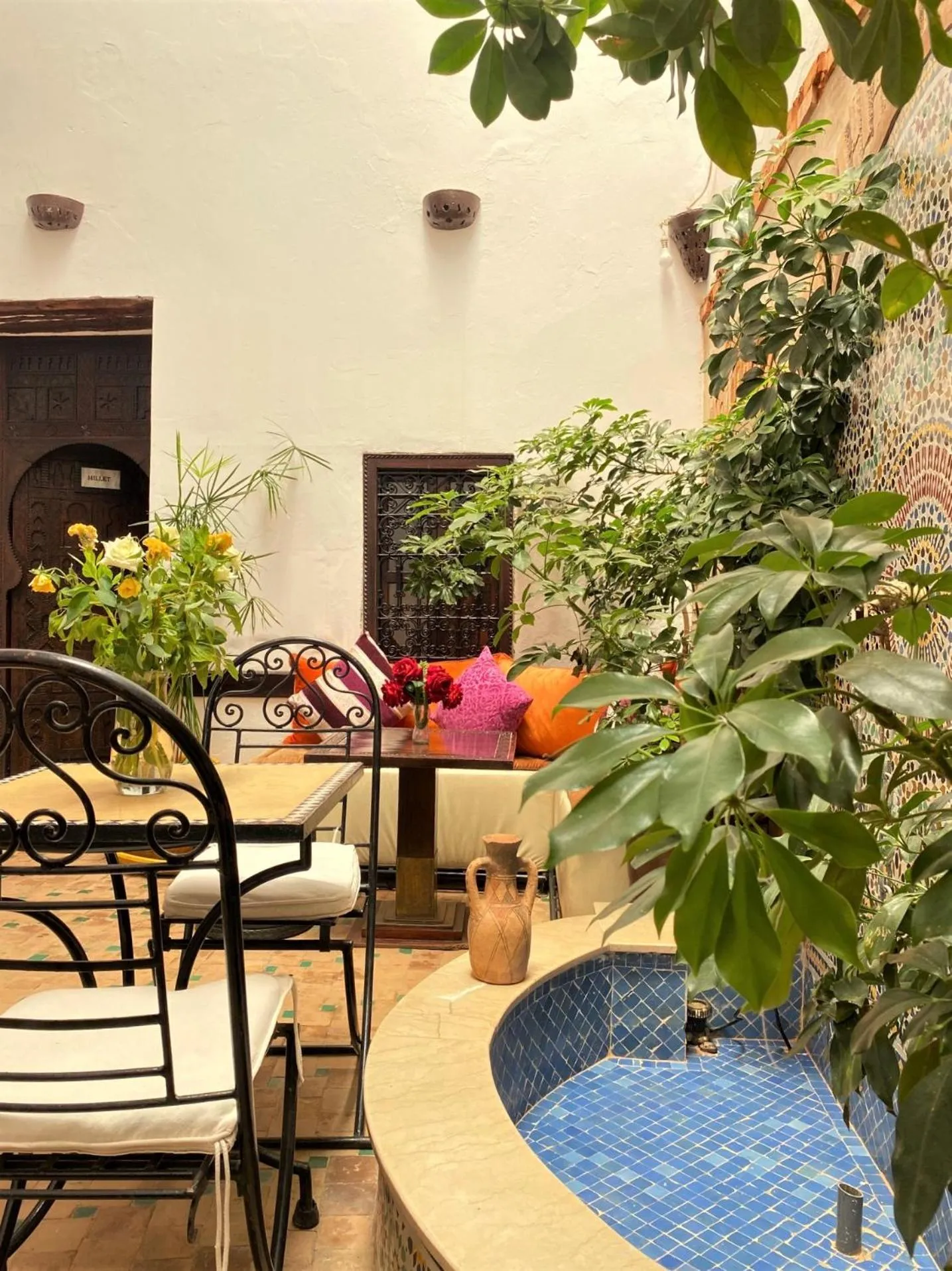 Patio in Dar Soukaina