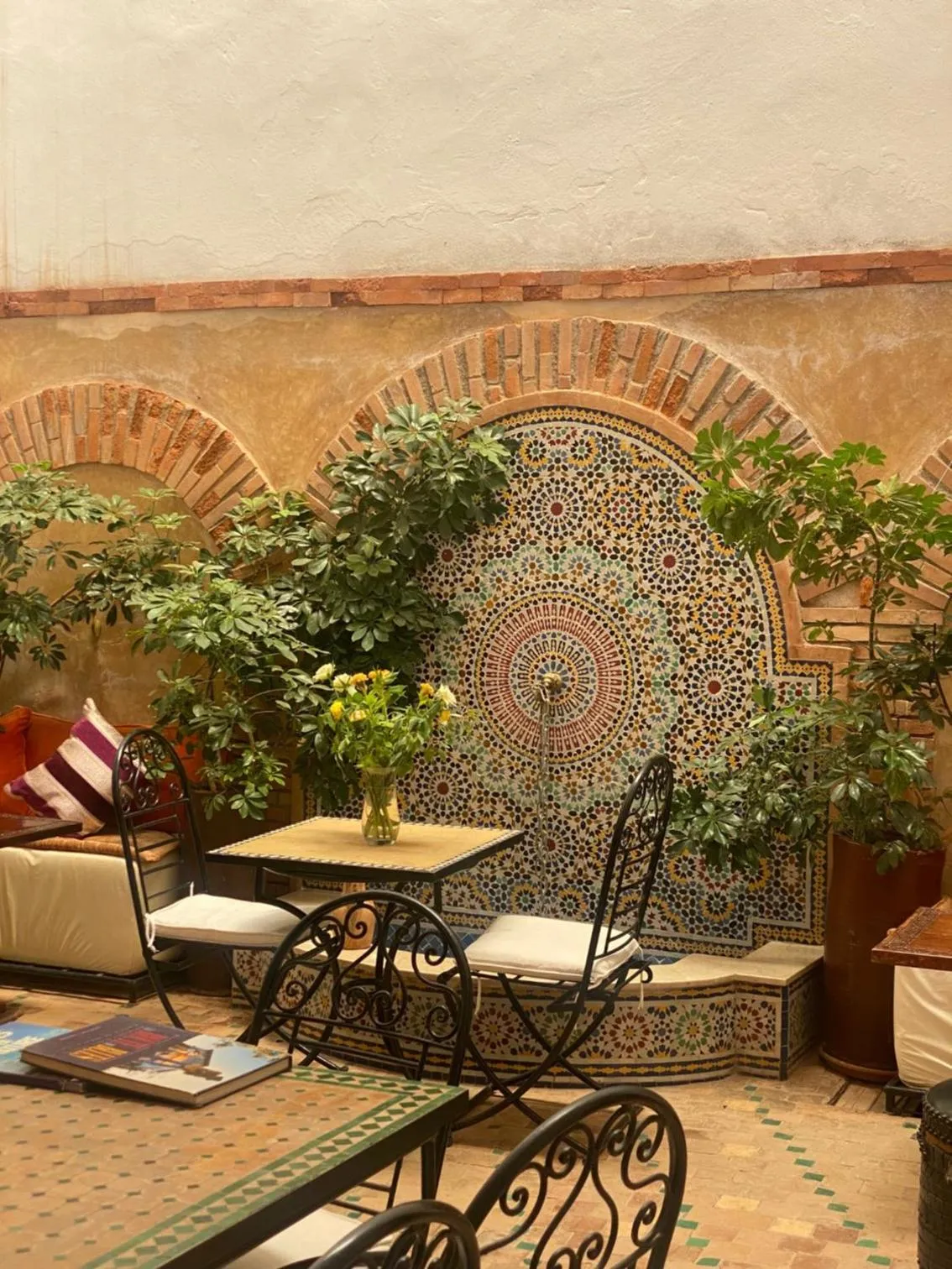 Patio in Dar Soukaina