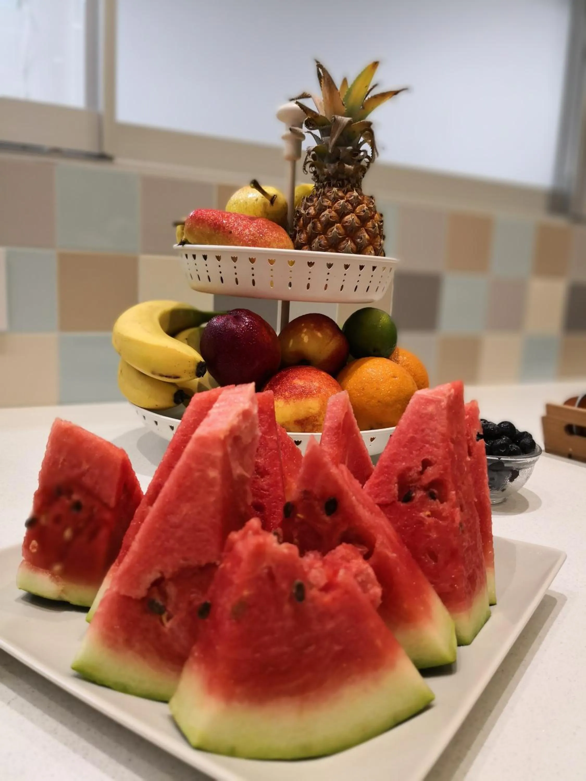 Buffet breakfast in Garni Hotel D10