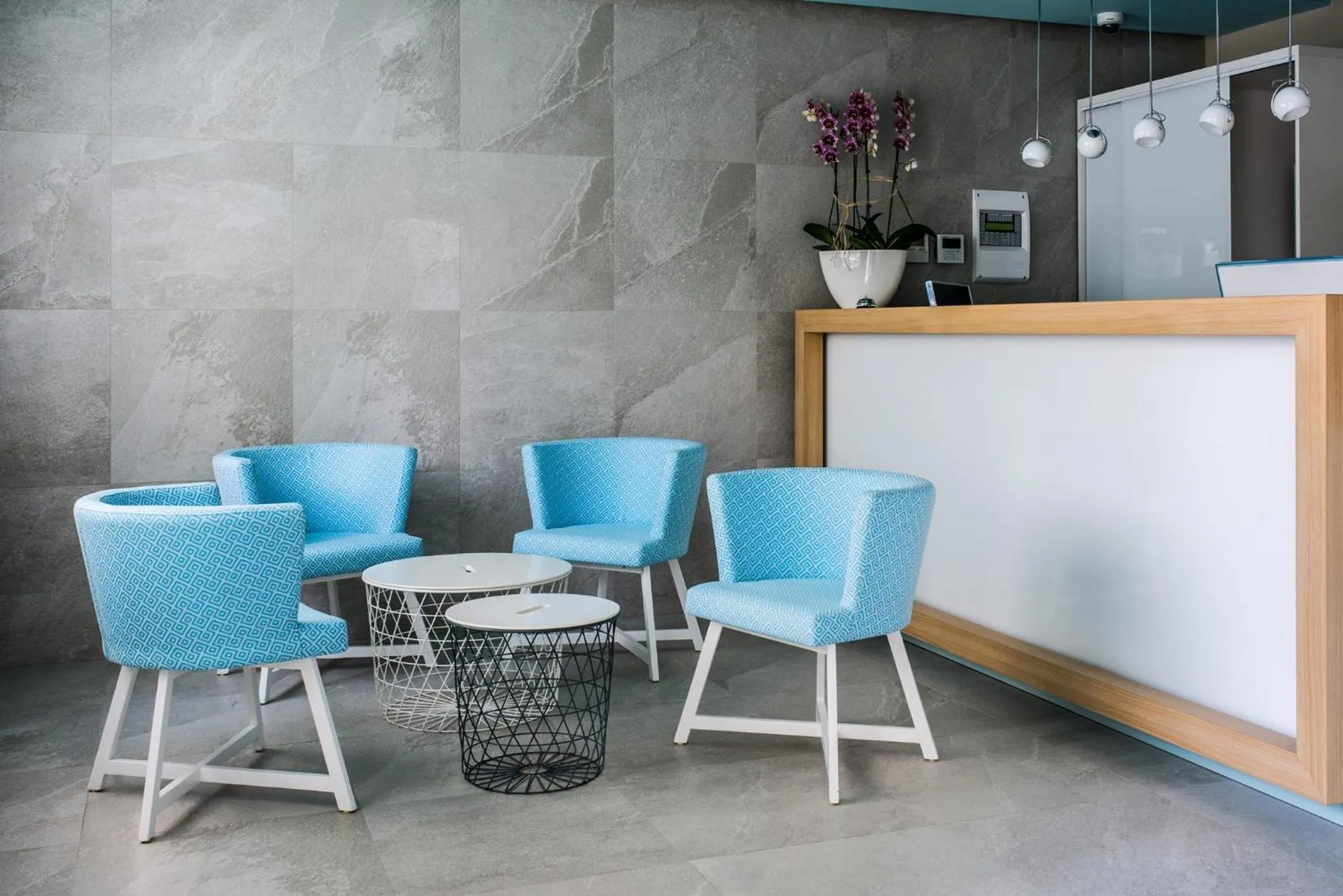 Lobby or reception in Garni Hotel D10