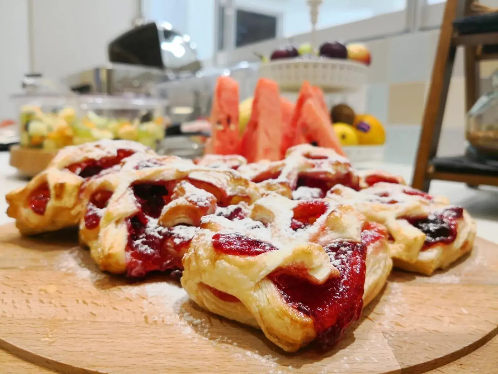 Buffet breakfast in Garni Hotel D10 Buffet breakfast in Garni Hotel D10