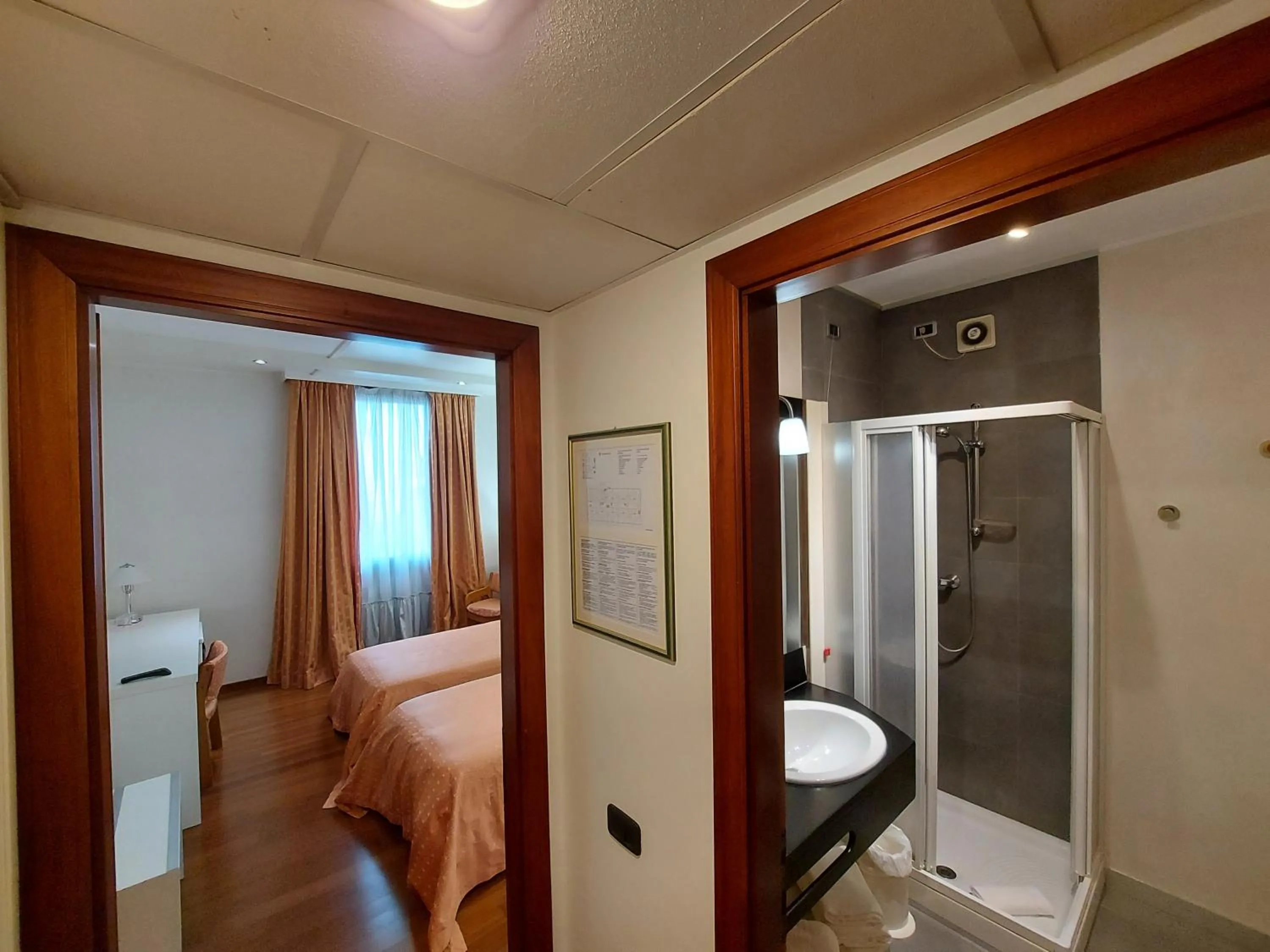 Bed in Hotel Posta 77