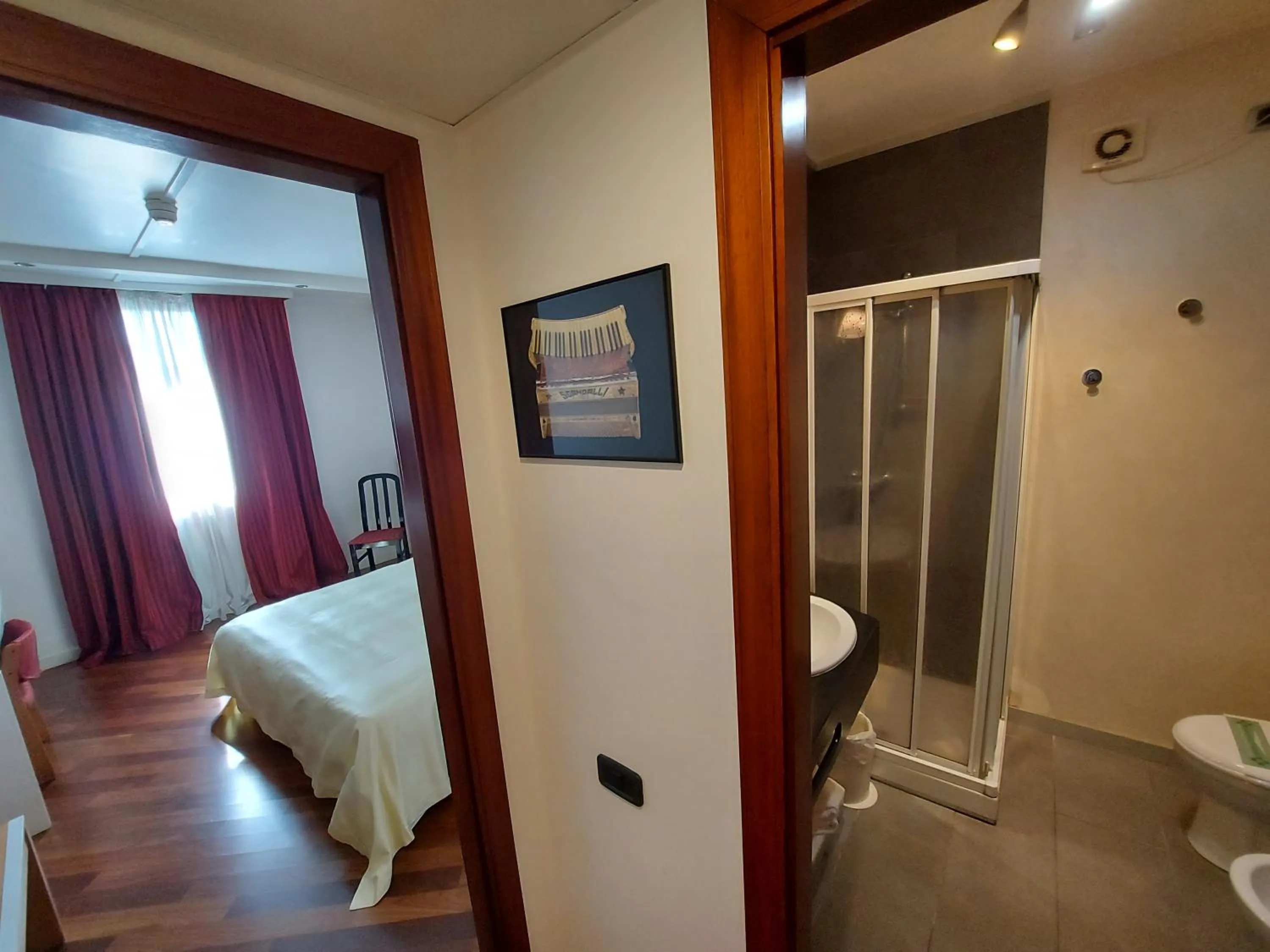 Bed in Hotel Posta 77