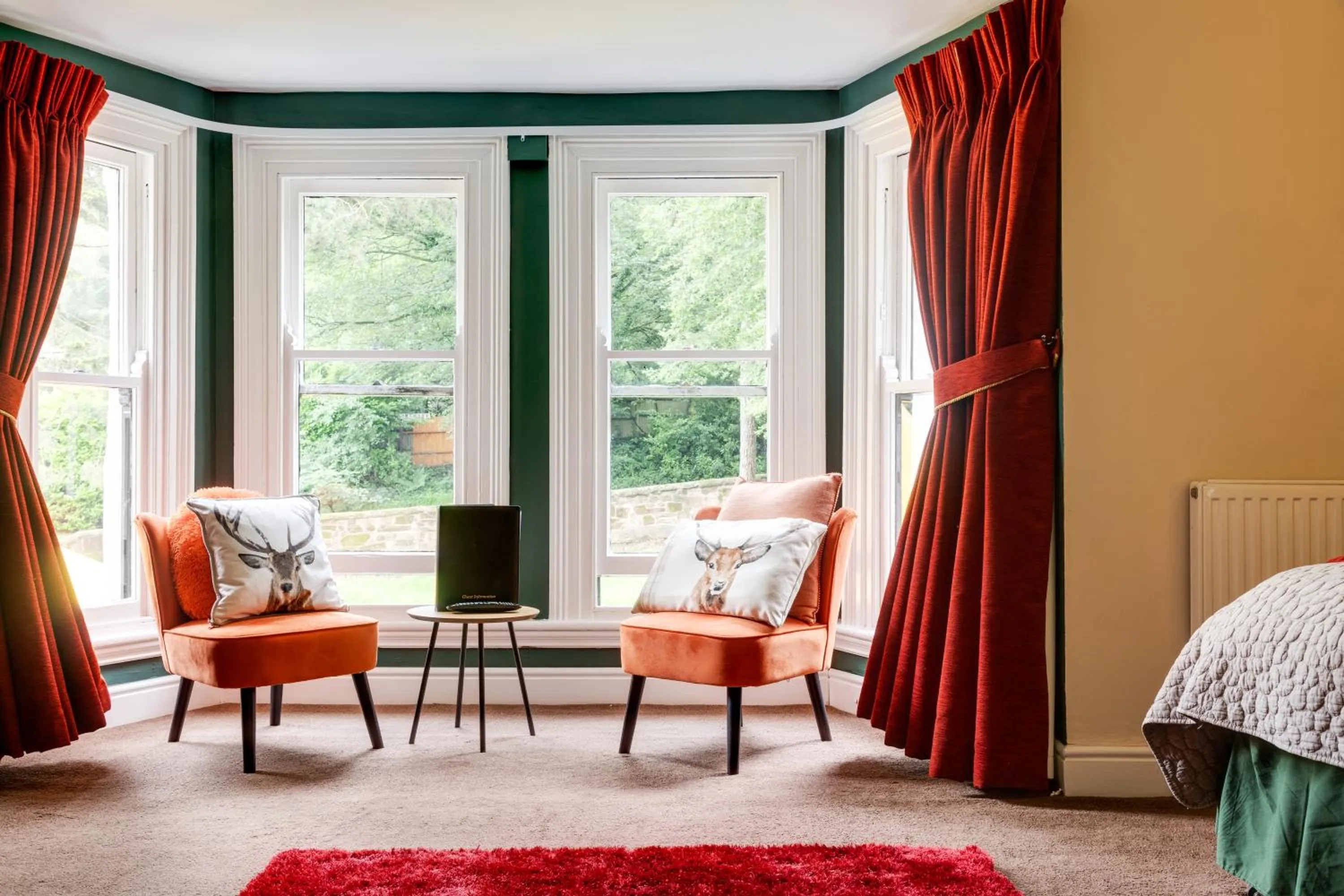 Bed in Old Rose and Crown Hotel Birmingham