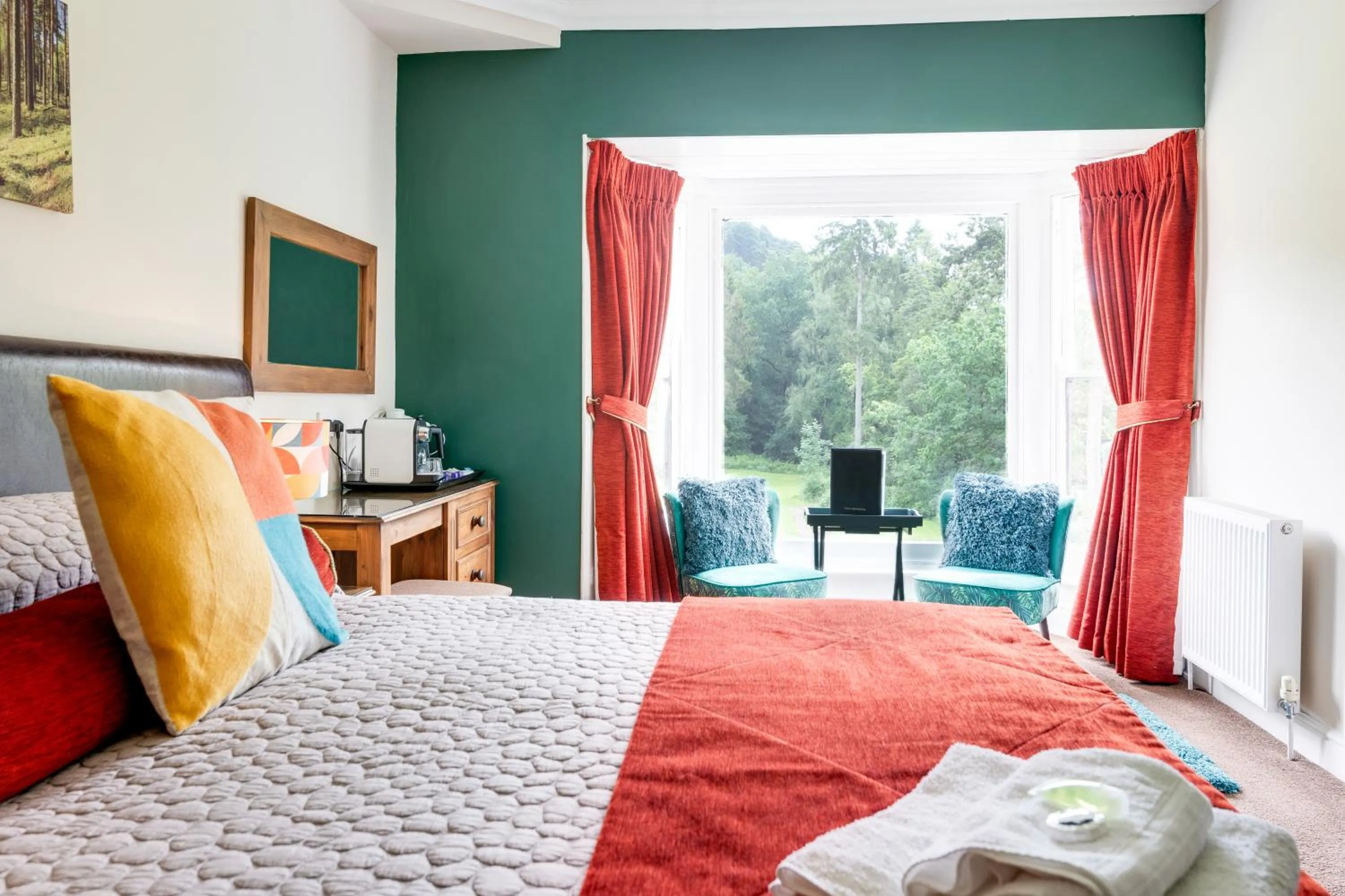 Bedroom, Bed in Old Rose and Crown Hotel Birmingham