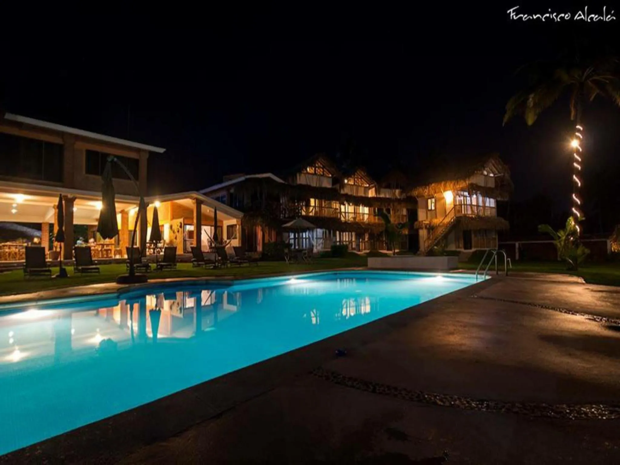 Swimming pool in Hotel Taboga Eco Boutique & Spa Costa Esmeralda