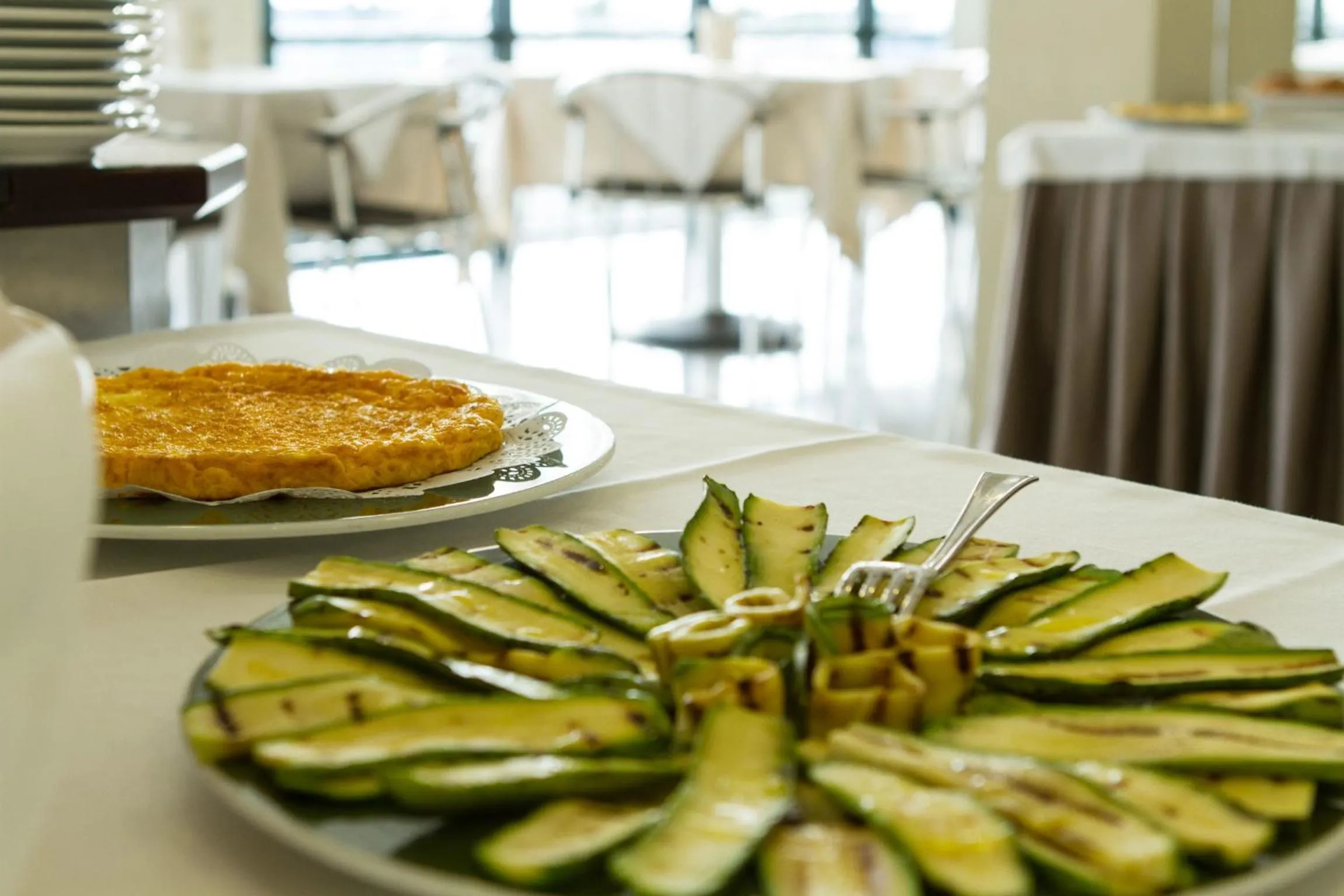 Buffet breakfast in Hotel Nord Est