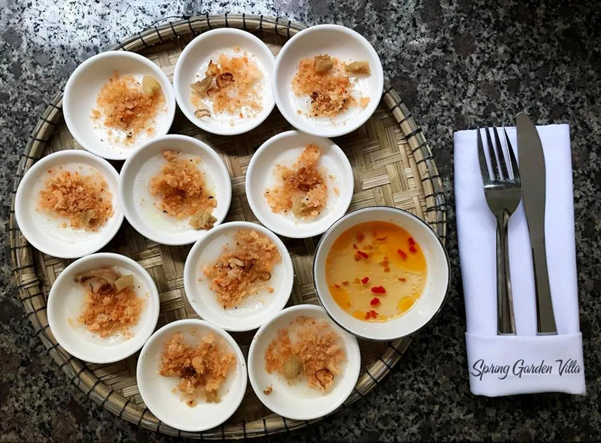 Food close-up in Spring Garden Villa