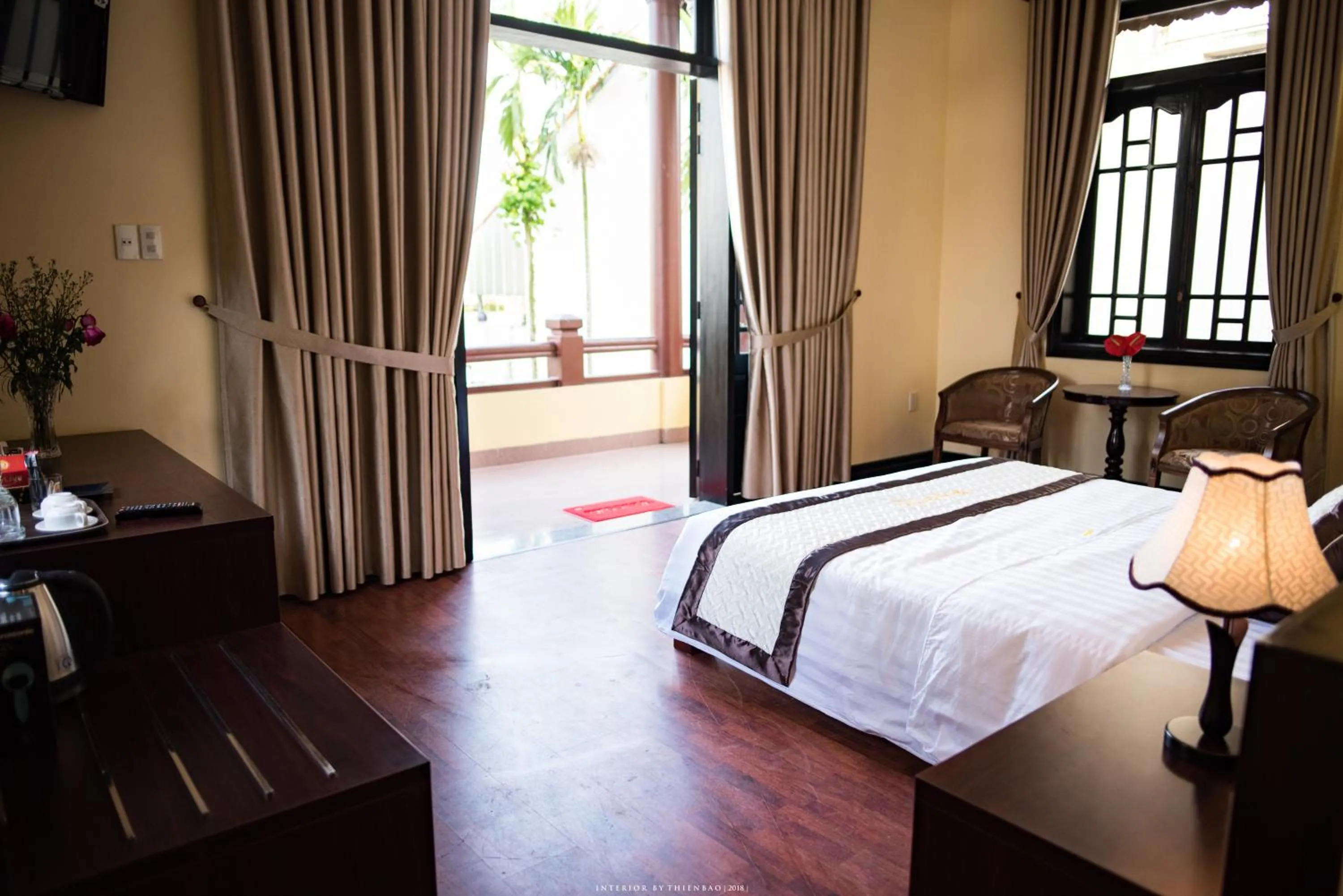 Bed in Spring Garden Villa