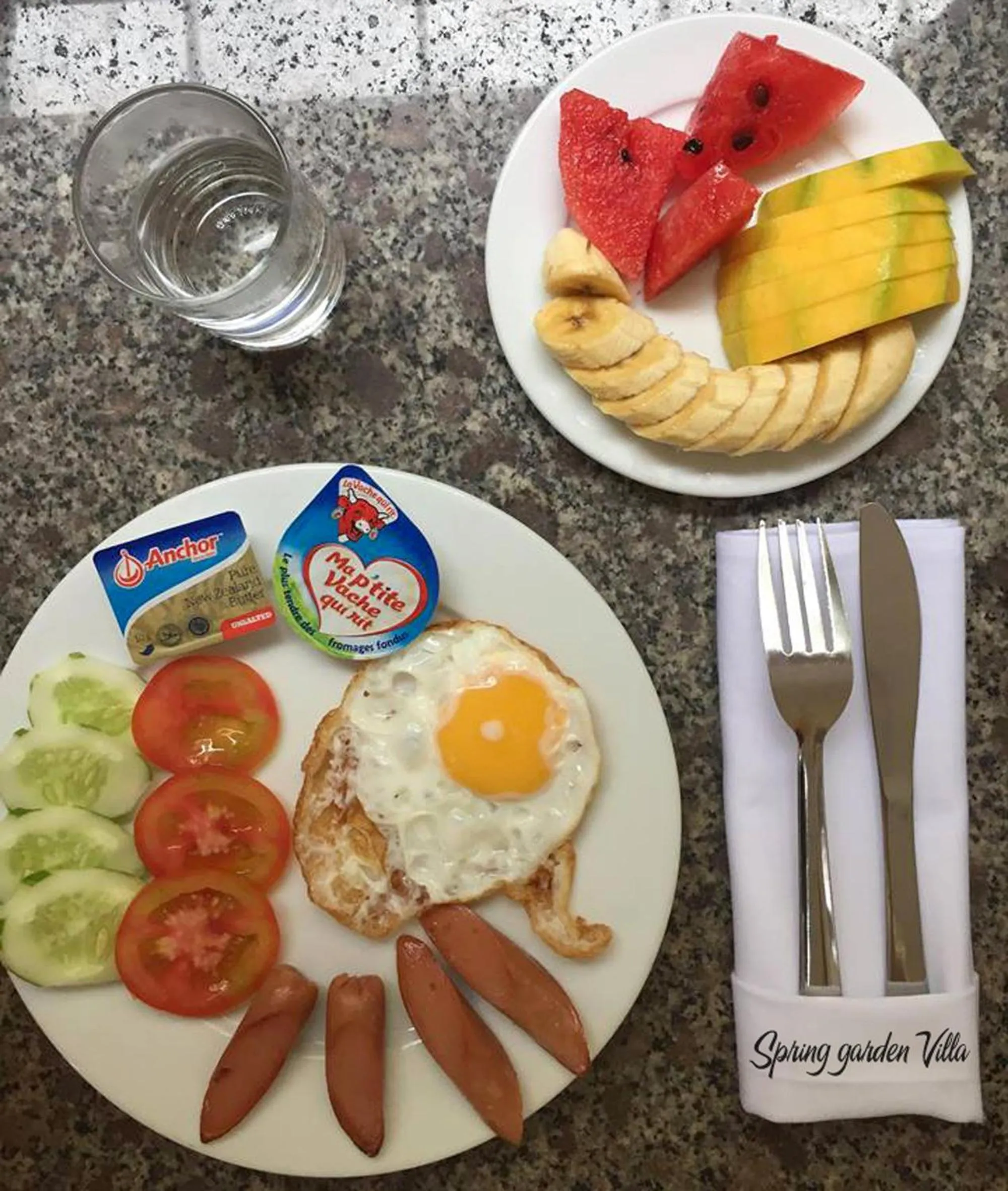 Food close-up in Spring Garden Villa