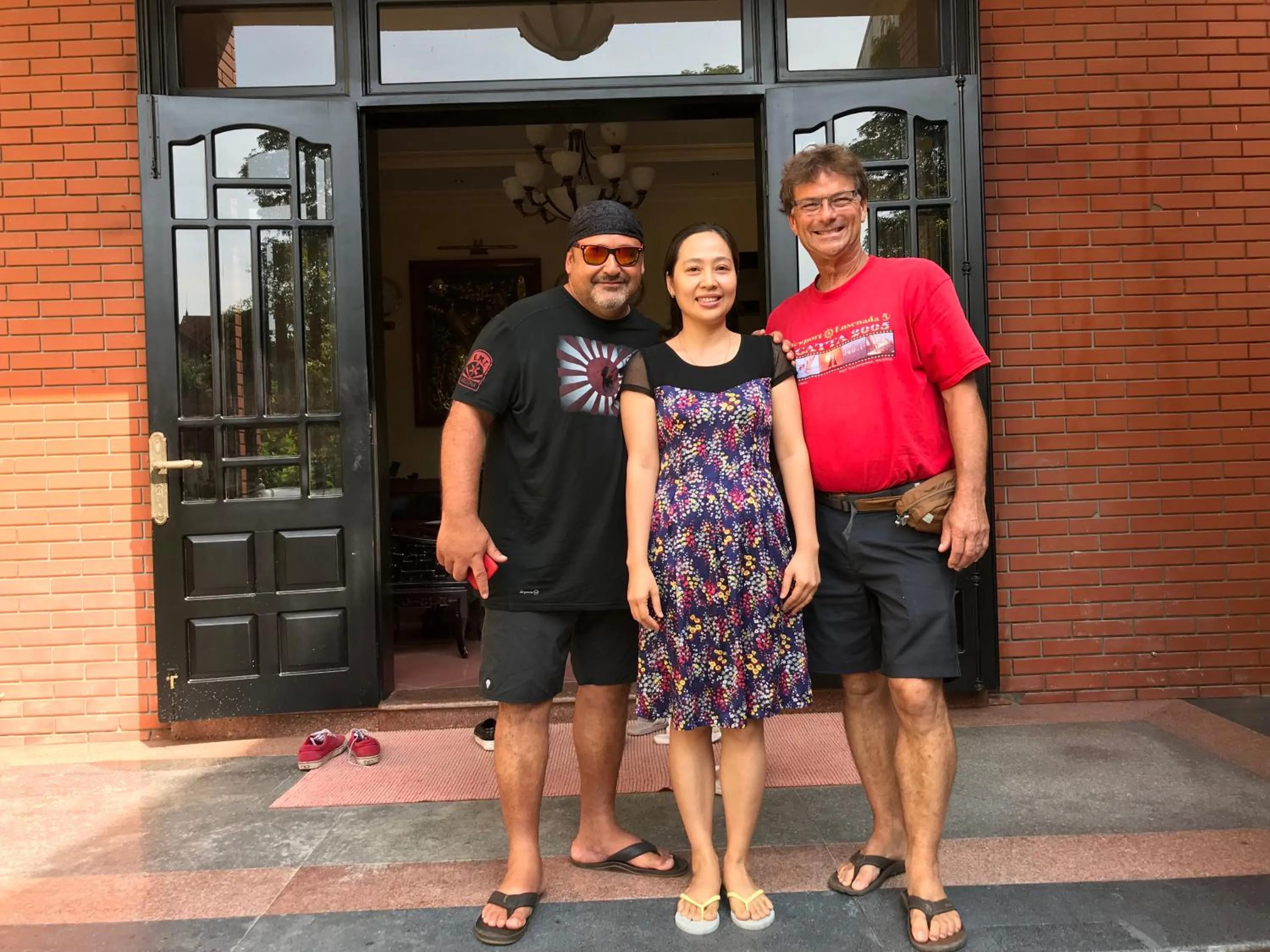 group of guests in Spring Garden Villa