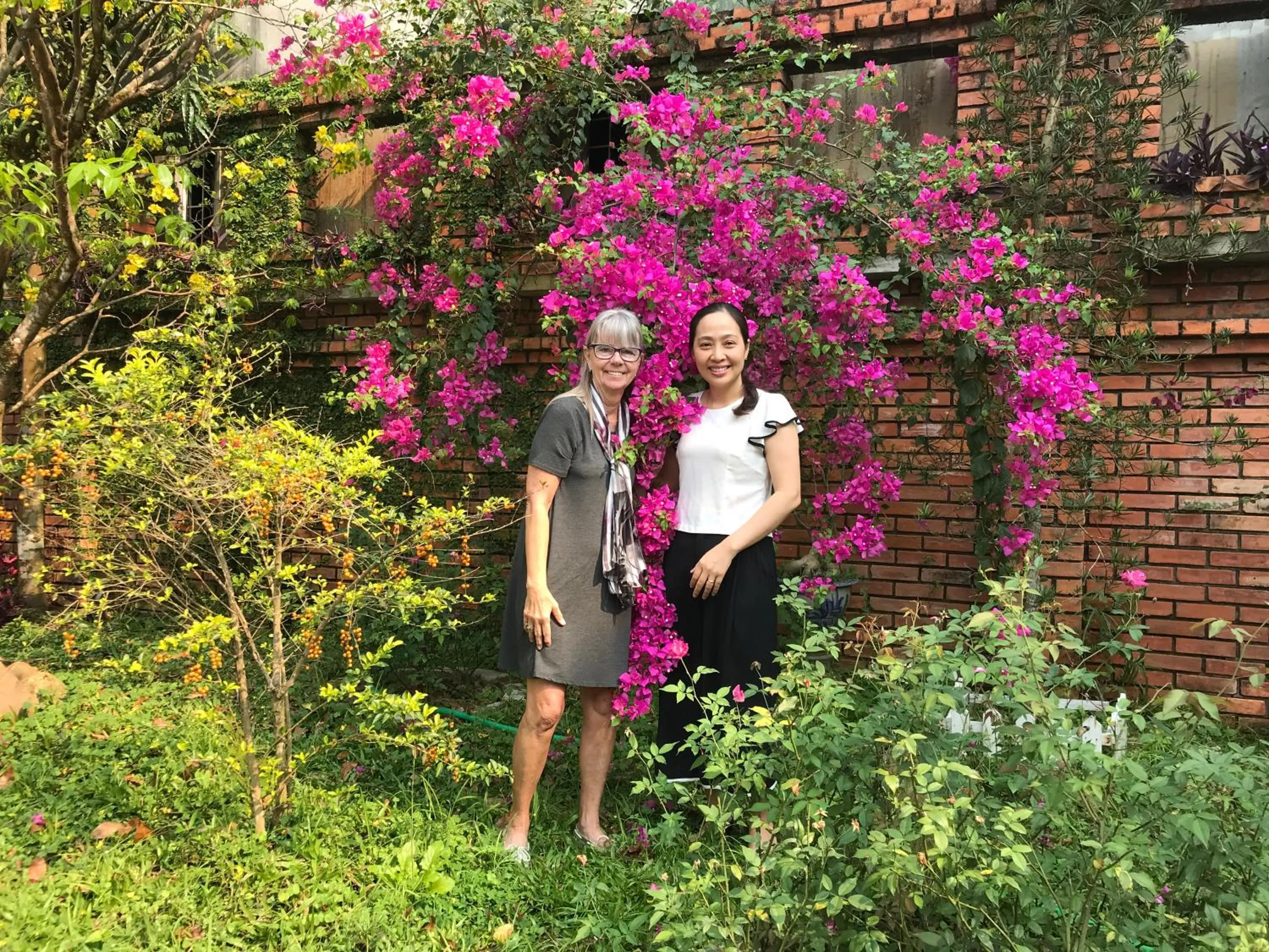 Guests in Spring Garden Villa