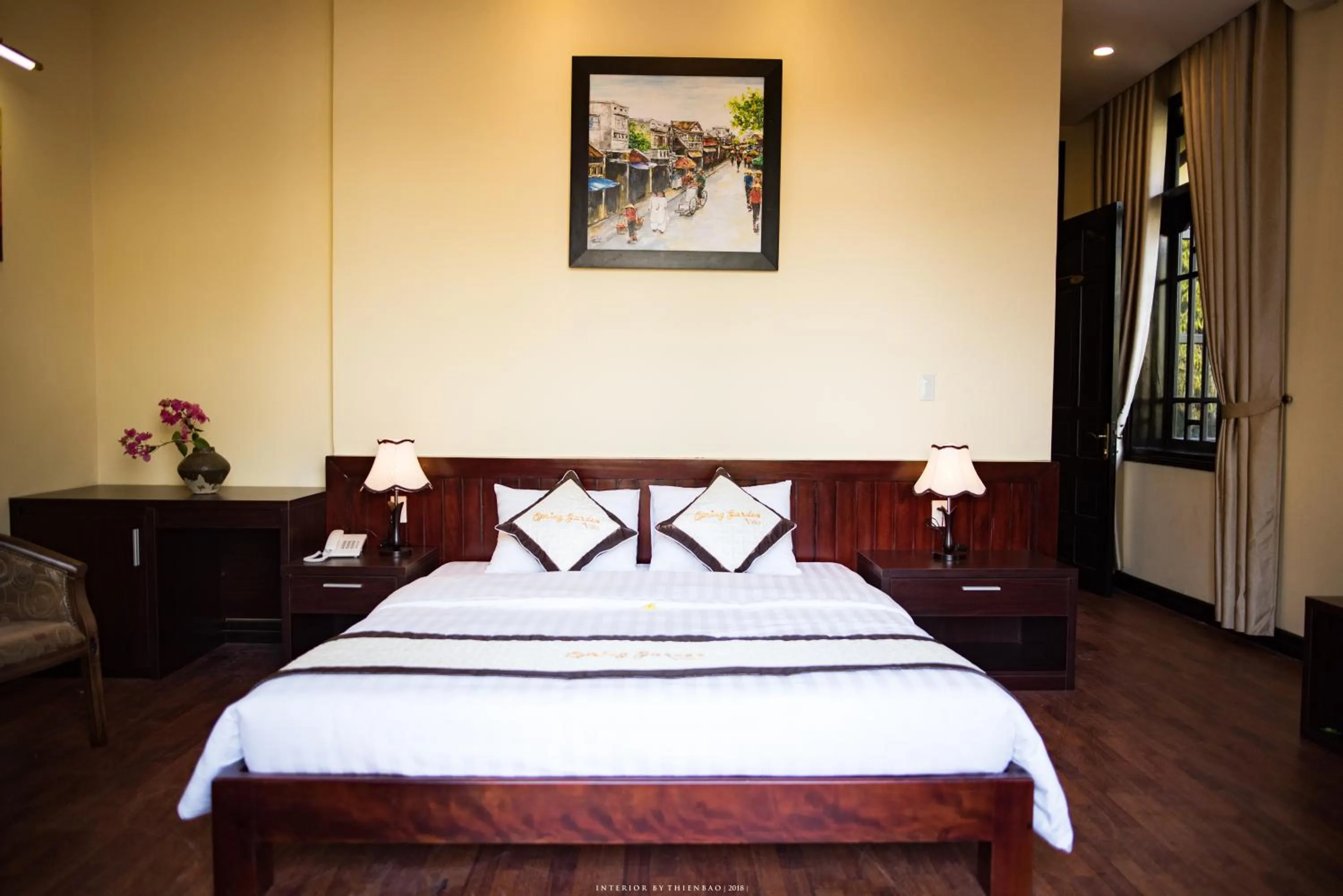 Bed in Spring Garden Villa