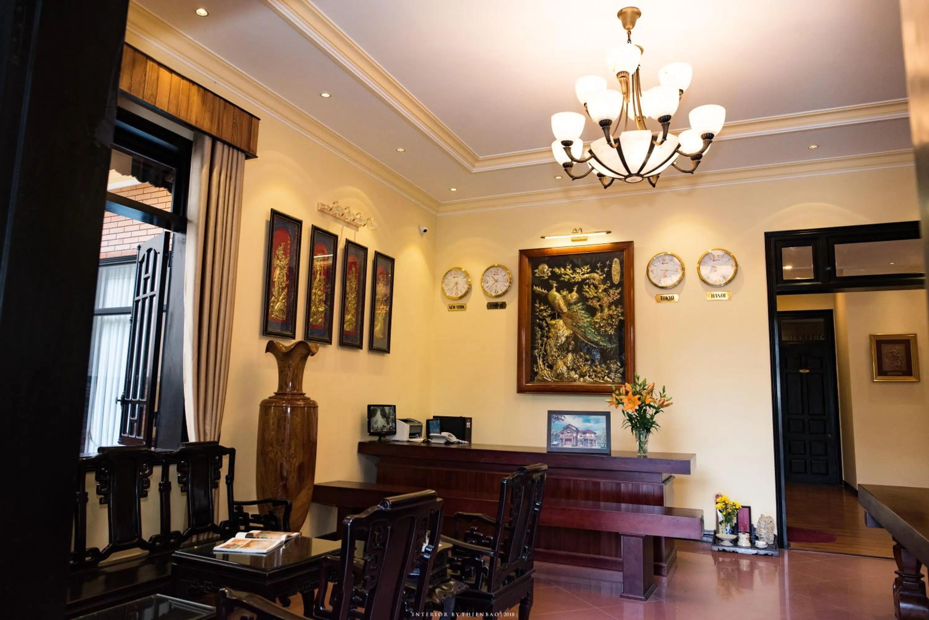 Living room in Spring Garden Villa