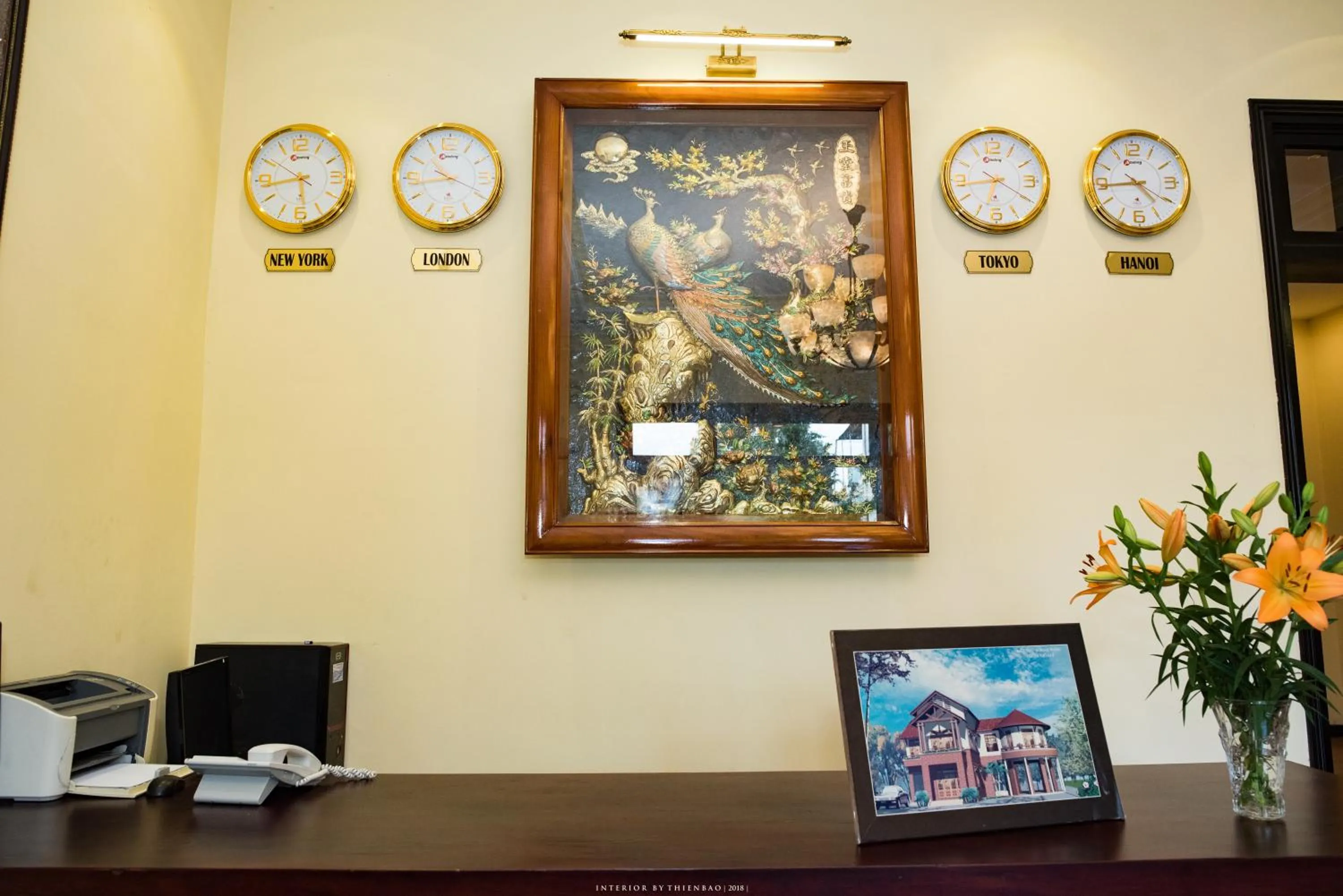 Living room in Spring Garden Villa