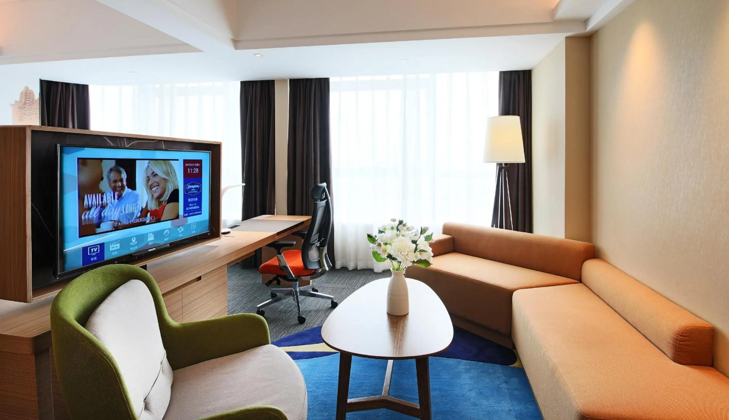 Decorative detail in Hampton By Hilton Foshan Sanshui