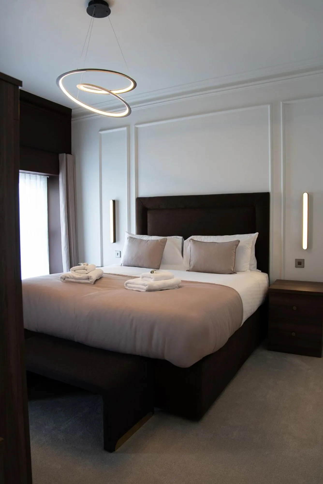 Bed in The Cae Mor Hotel