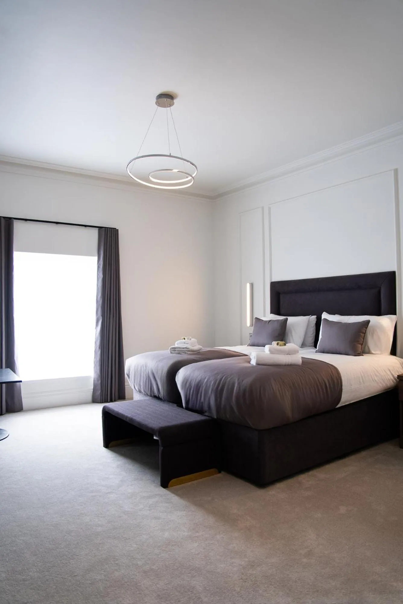 Bed in The Cae Mor Hotel