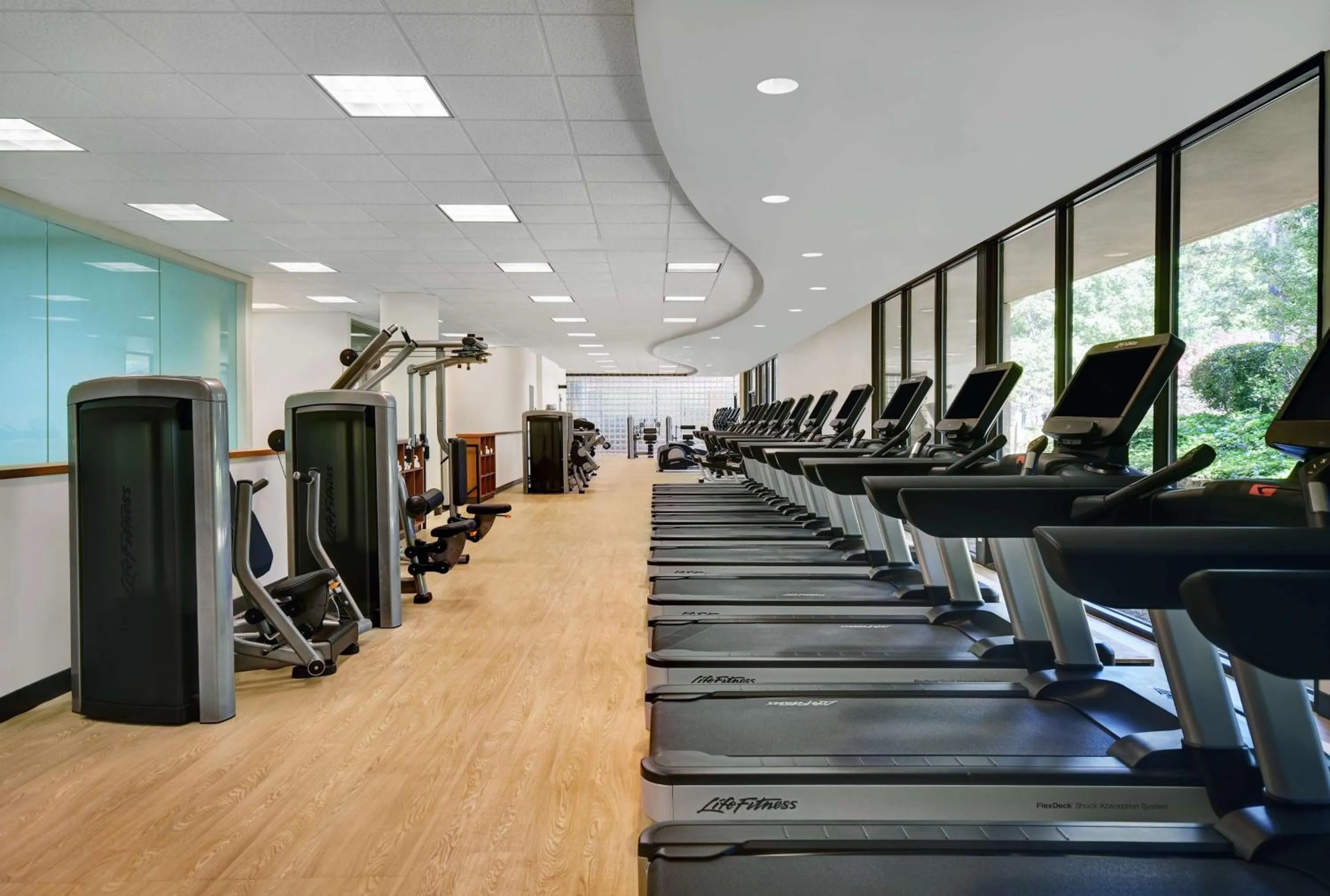 Fitness centre/facilities in Hilton Peachtree City Atlanta Hotel & Conference Center