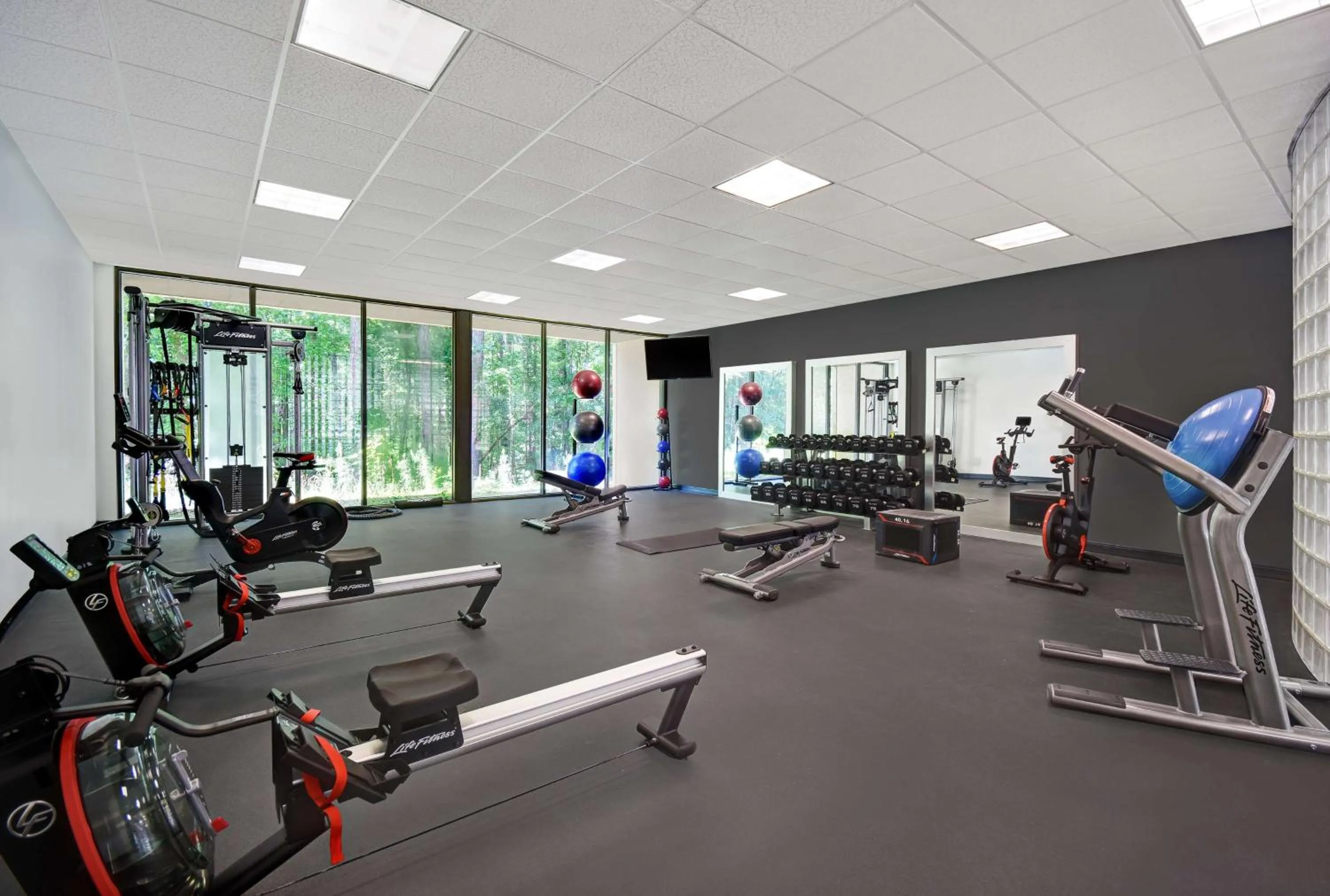 Fitness centre/facilities in Hilton Peachtree City Atlanta Hotel & Conference Center