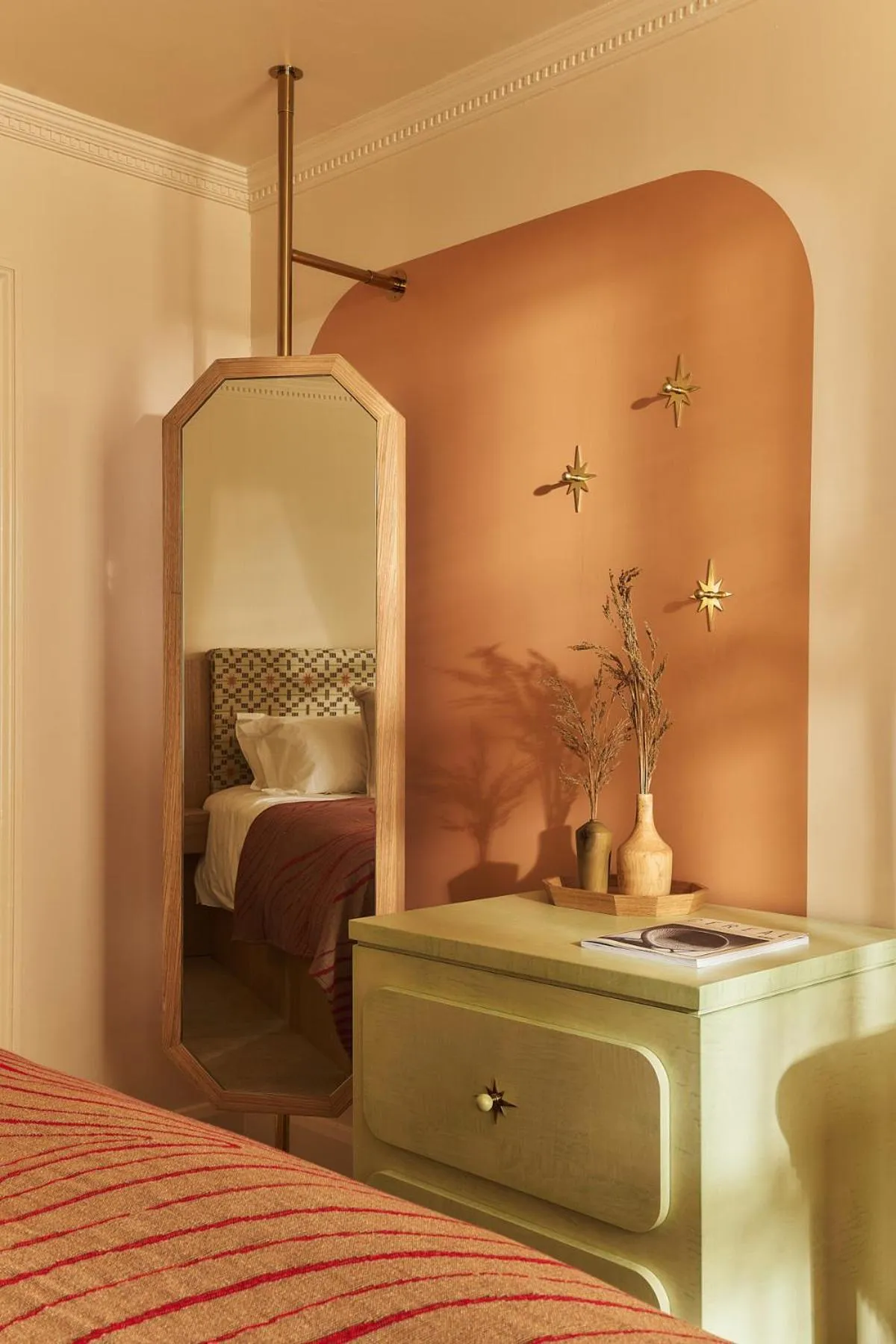 Bedroom, Bed in Crafted at Powdermills