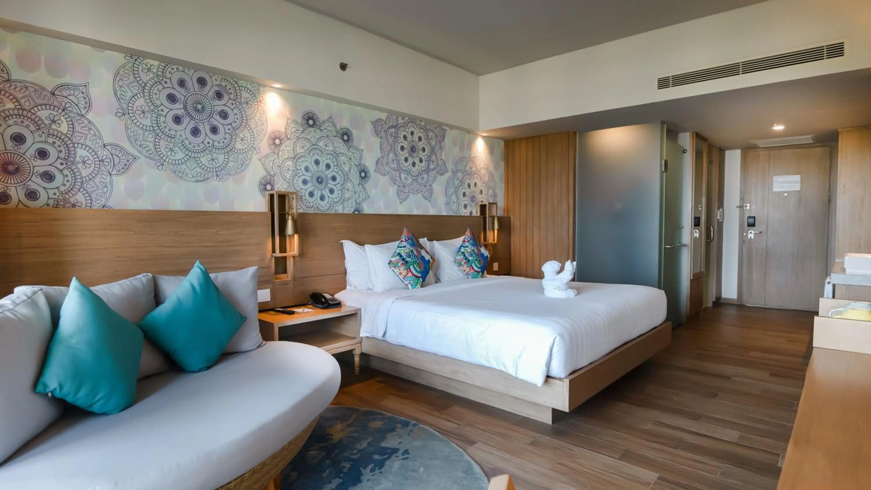 Bed in Eastin Ashta Resort Canggu