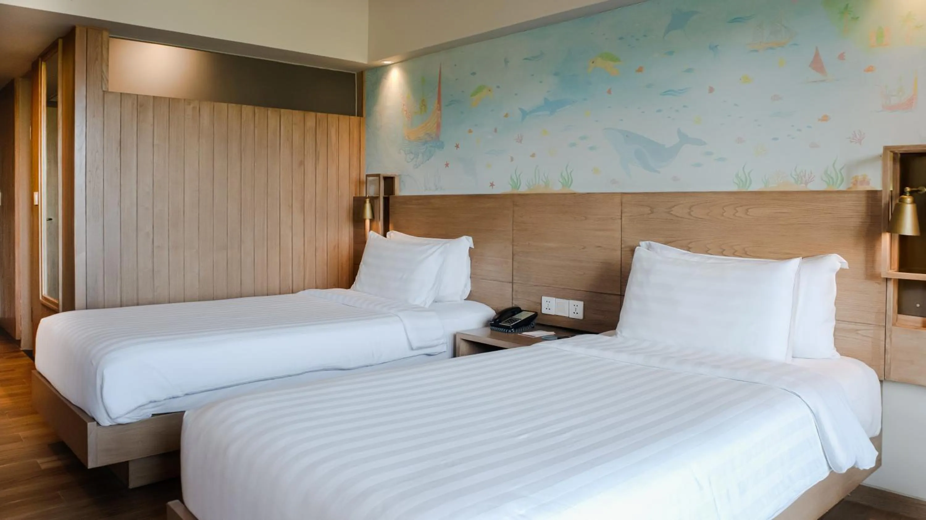 Bed in Eastin Ashta Resort Canggu