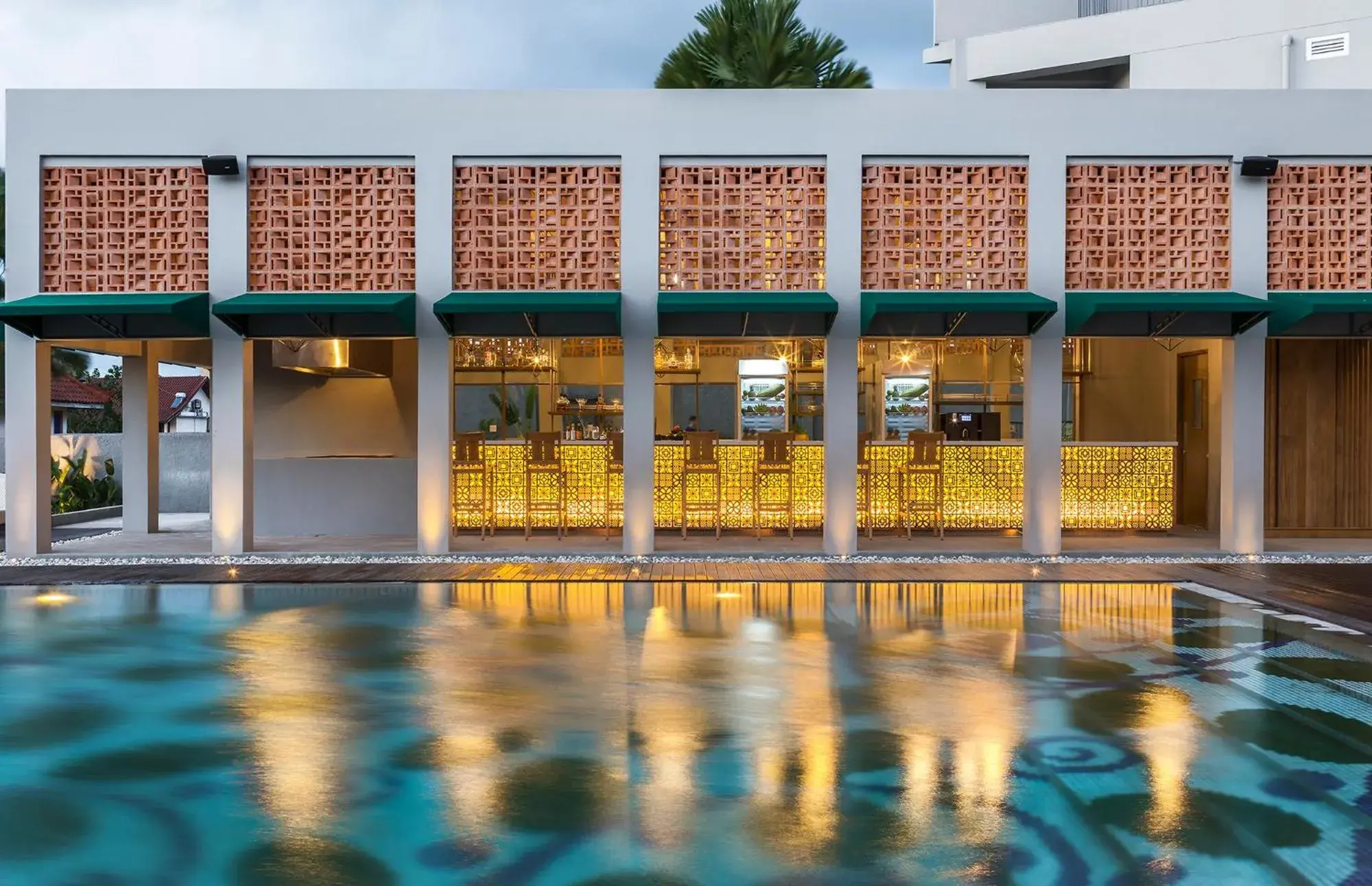 Swimming pool in Eastin Ashta Resort Canggu Swimming pool in Eastin Ashta Resort Canggu