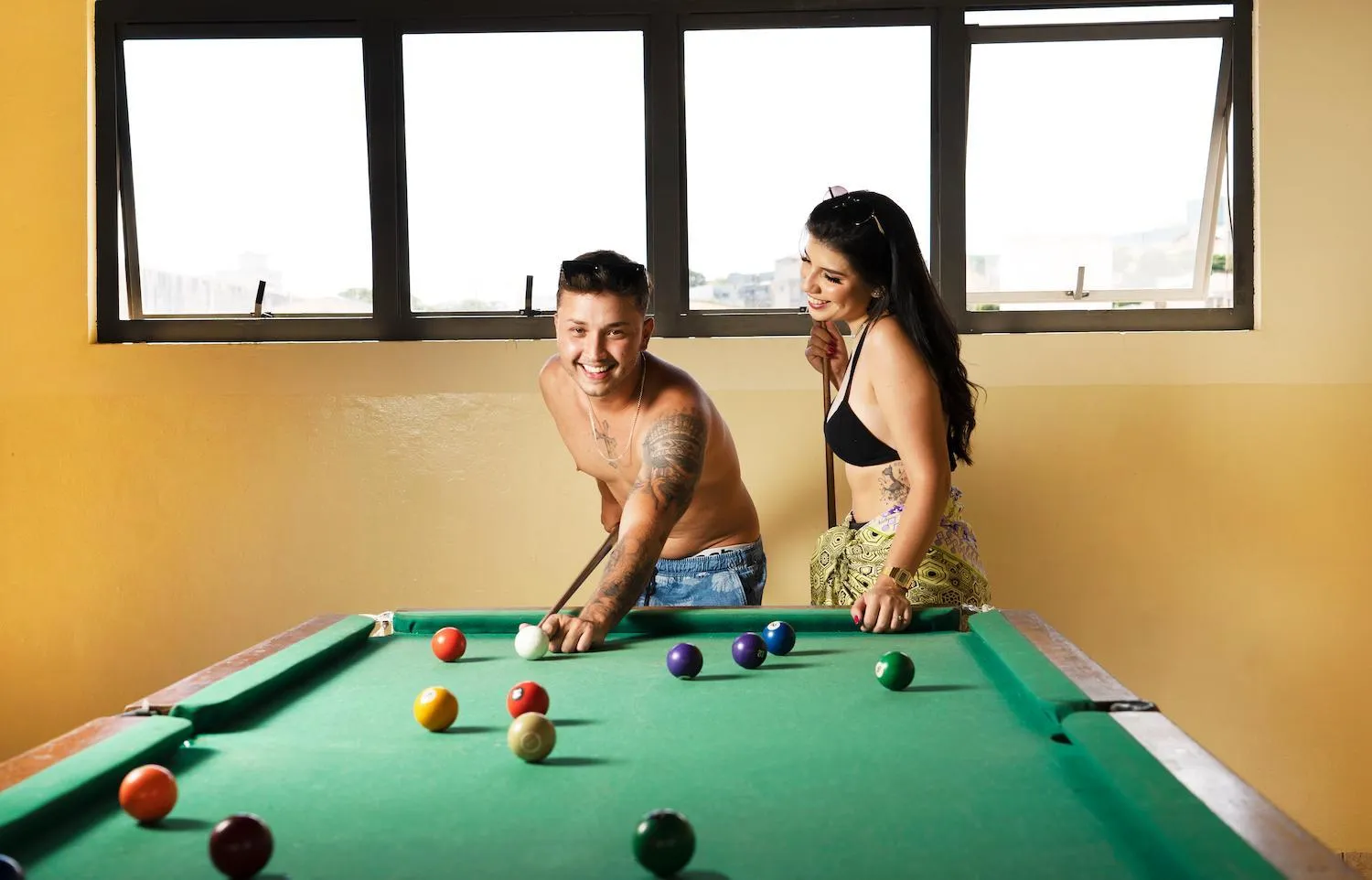 Swimming pool in Itapetinga Hotel